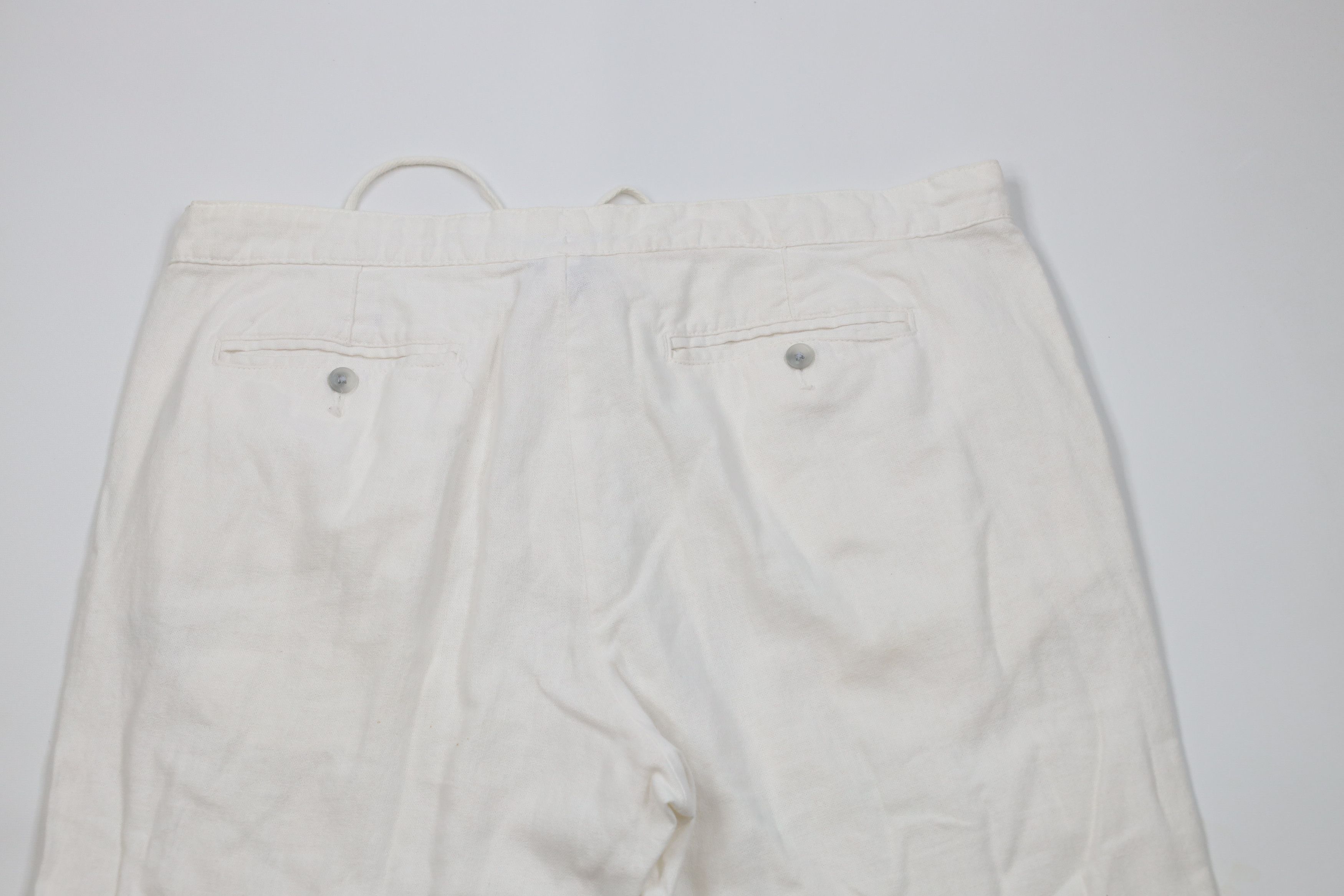 Vintage Vintage Y2K Streetwear Blend Wide Leg Harem Pants White Size US 38 / EU 54 - 10 Thumbnail