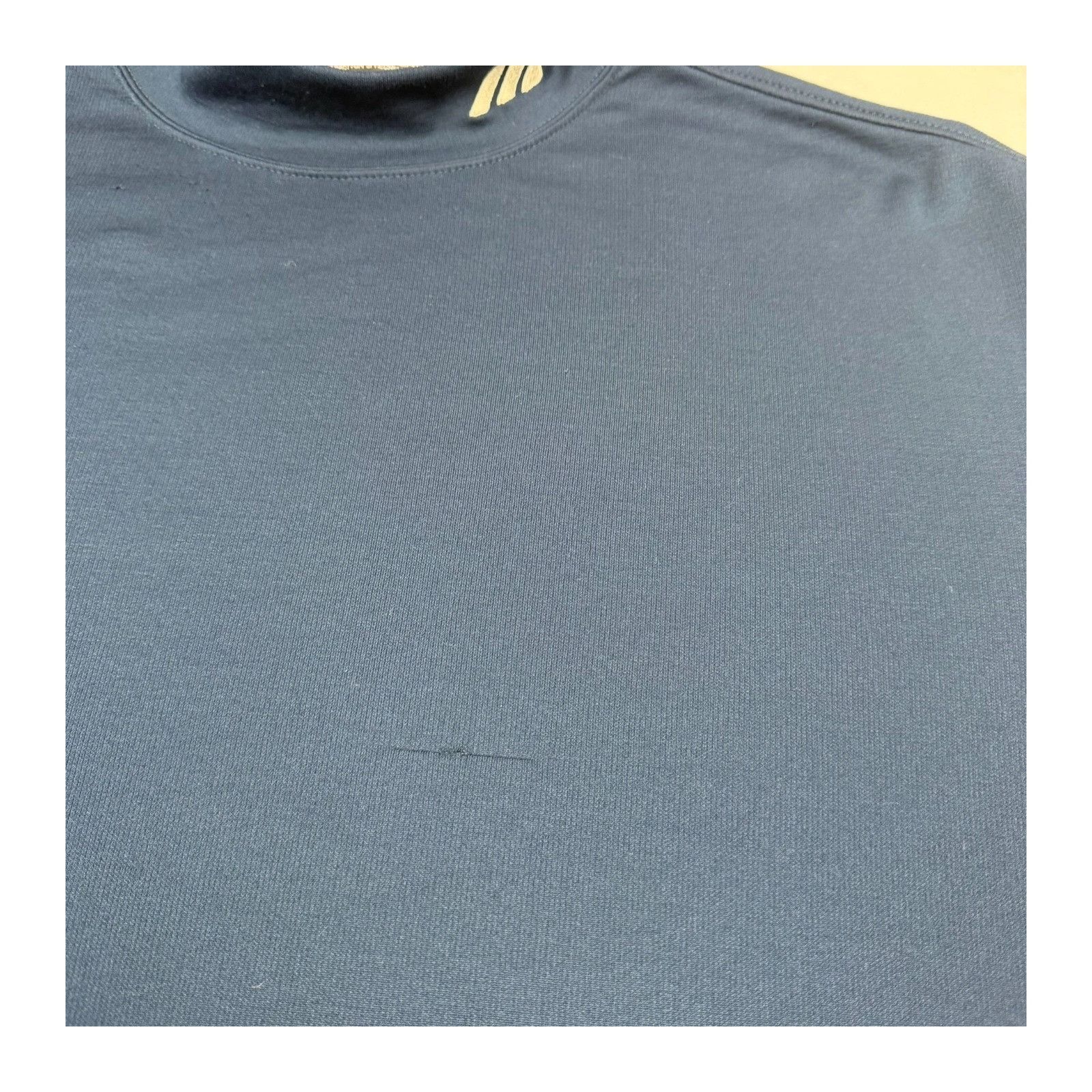 Mizuno Mizuno Performance Mock Neck Long Sleeve Shirt Navy Blue Ath Size US XL / EU 56 / 4 - 7 Thumbnail