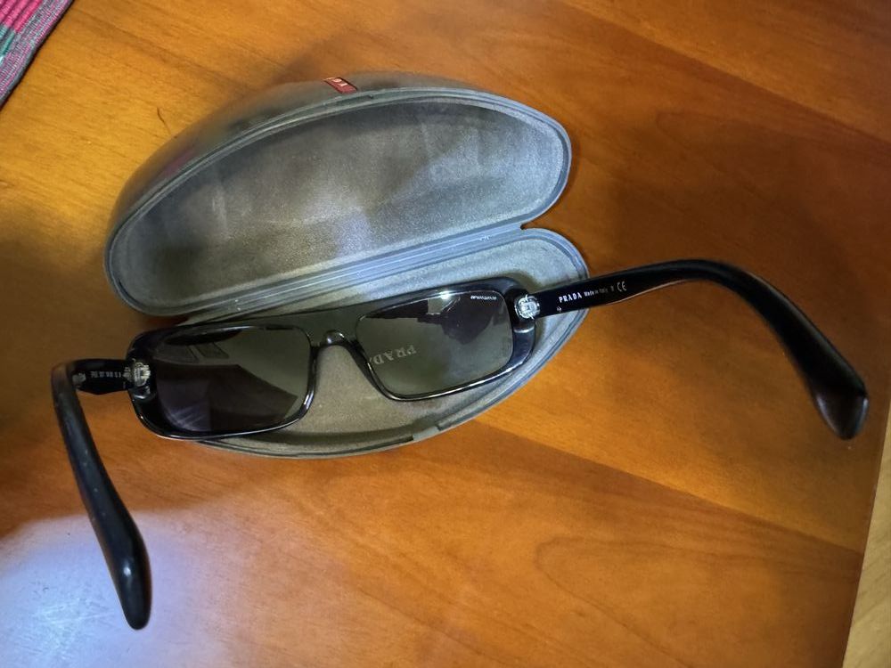 Prada Prada Linea Rossa SPR 03O Sunglasses Size ONE SIZE - 2 Thumbnail