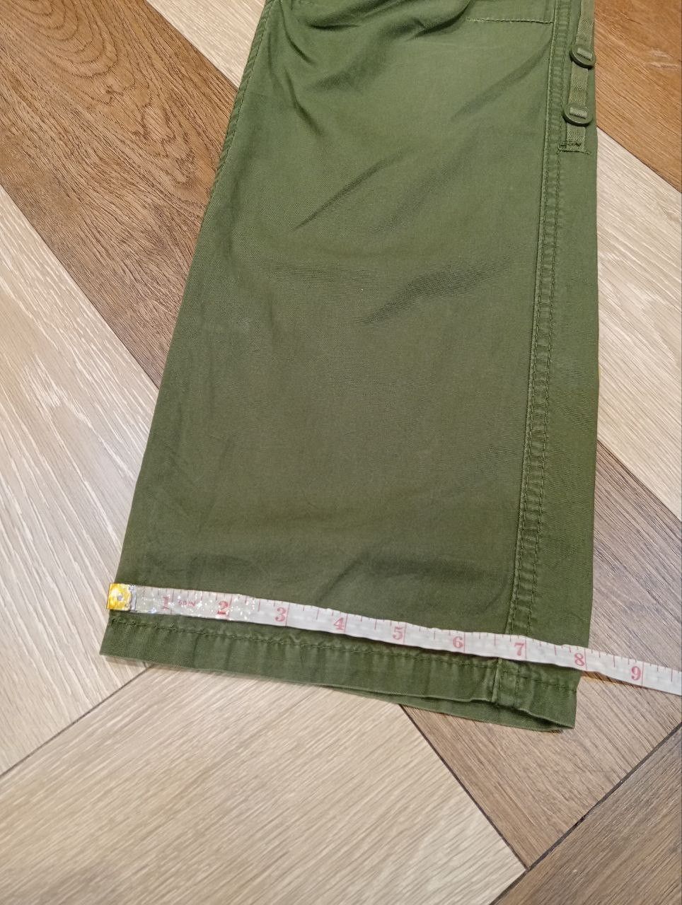 Japanese Brand BALDIA GREEN ARMY MULTIPOCKET CARGO PANTS Size US 32 / EU 48 - 14 Thumbnail