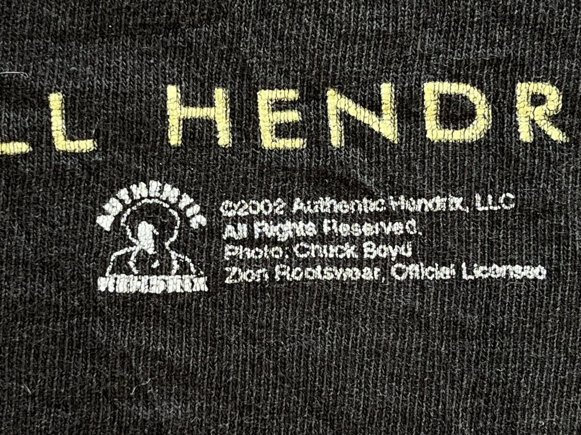 Vintage Vintage Jimmy Hendrix t- shirt 2002’s Size US XL / EU 56 / 4 - 9 Thumbnail