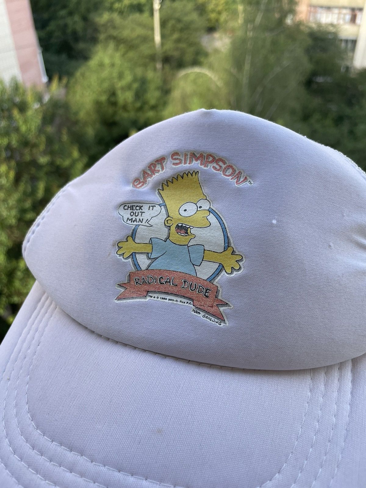 The Simpsons × Vintage Bart Simpson 1990 Vintage Cap Hats Size ONE SIZE - 3 Thumbnail