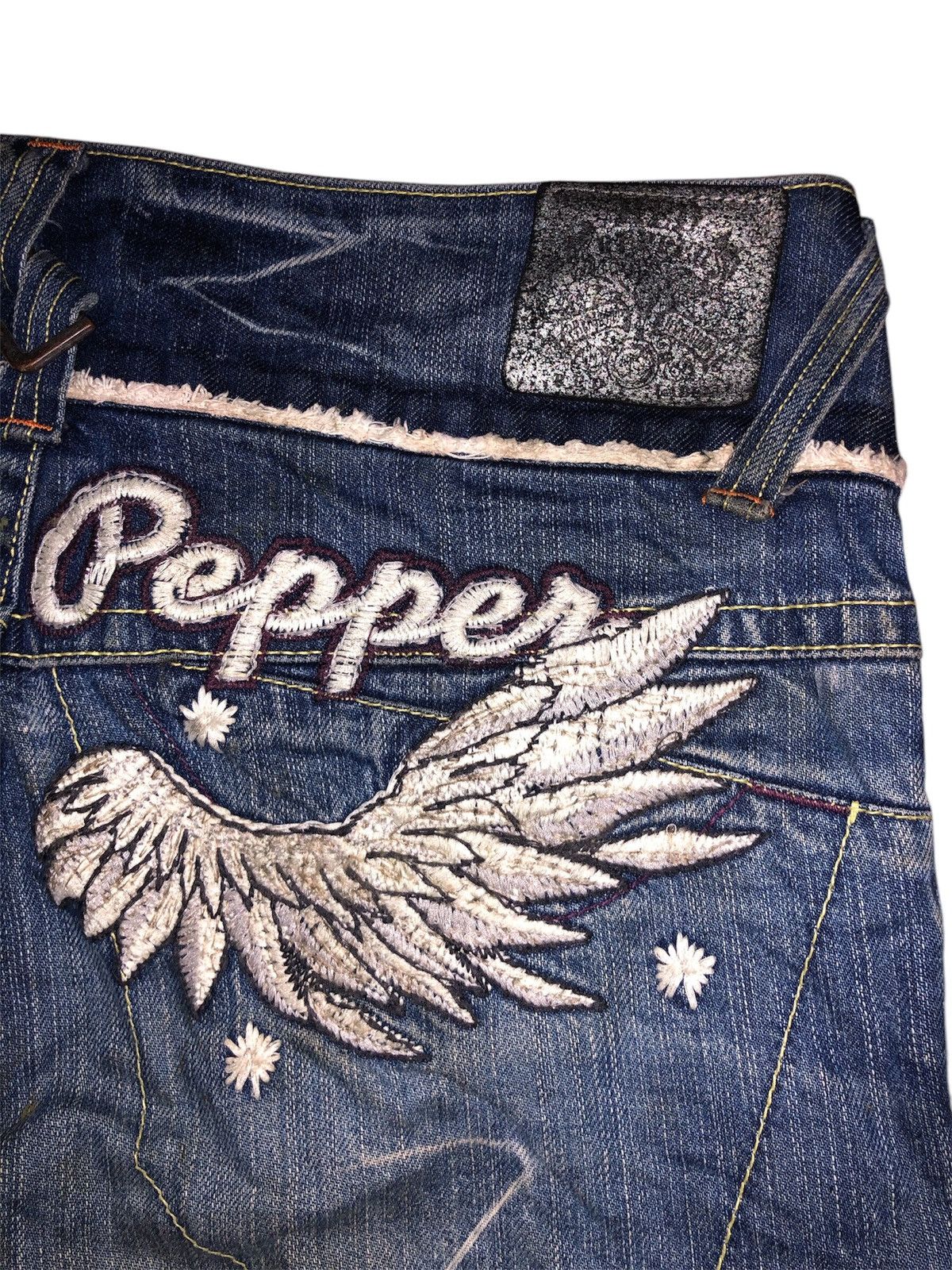 Blue Blue Japan × Designer × Japanese Brand Vintage Red Pepper Gold Label R.P 262, L.B.D Size US 30 / EU 46 - 12 Thumbnail