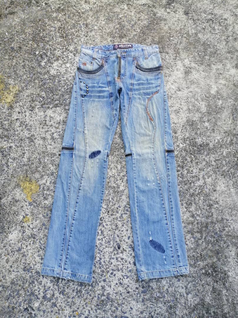 Other Boluton Nice Design Denim Jeans Size US 32 / EU 48 - 1 Thumbnail