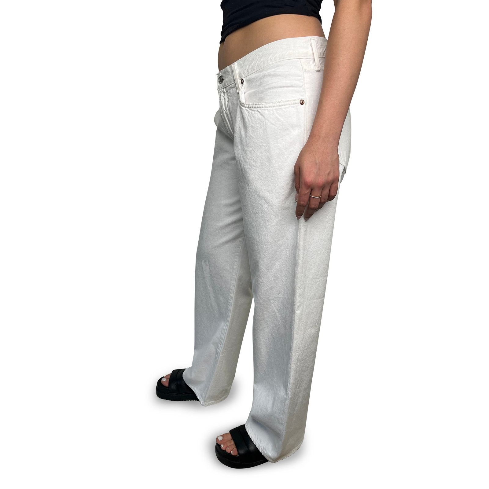 Agolde Off white jeans Size 30" / US 8 / IT 44 - 3 Thumbnail