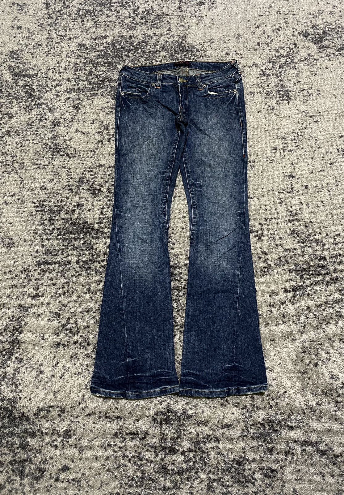 Hysteric Glamour × Japanese Brand Y2k Maxazria ifsixwasnine bootcut Jeans Size US 30 / EU 46 - 2 Thumbnail
