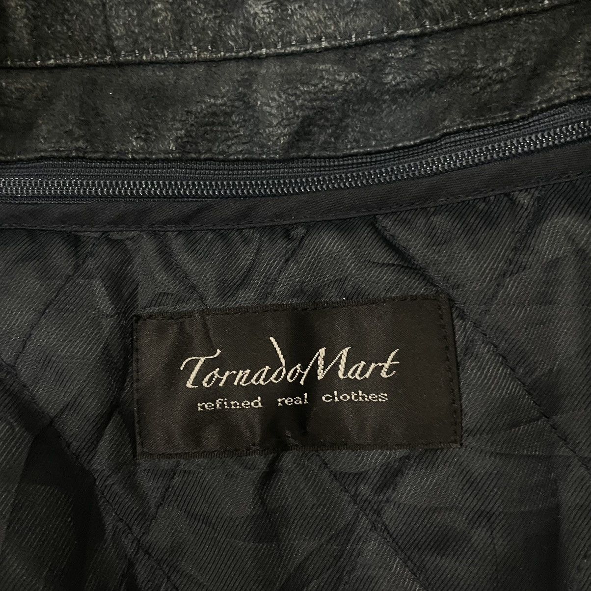 Tornado Mart Vintage Tornado Mart Japan Suede Waxed Long Jacket Size US M / EU 48-50 / 2 - 19 Thumbnail