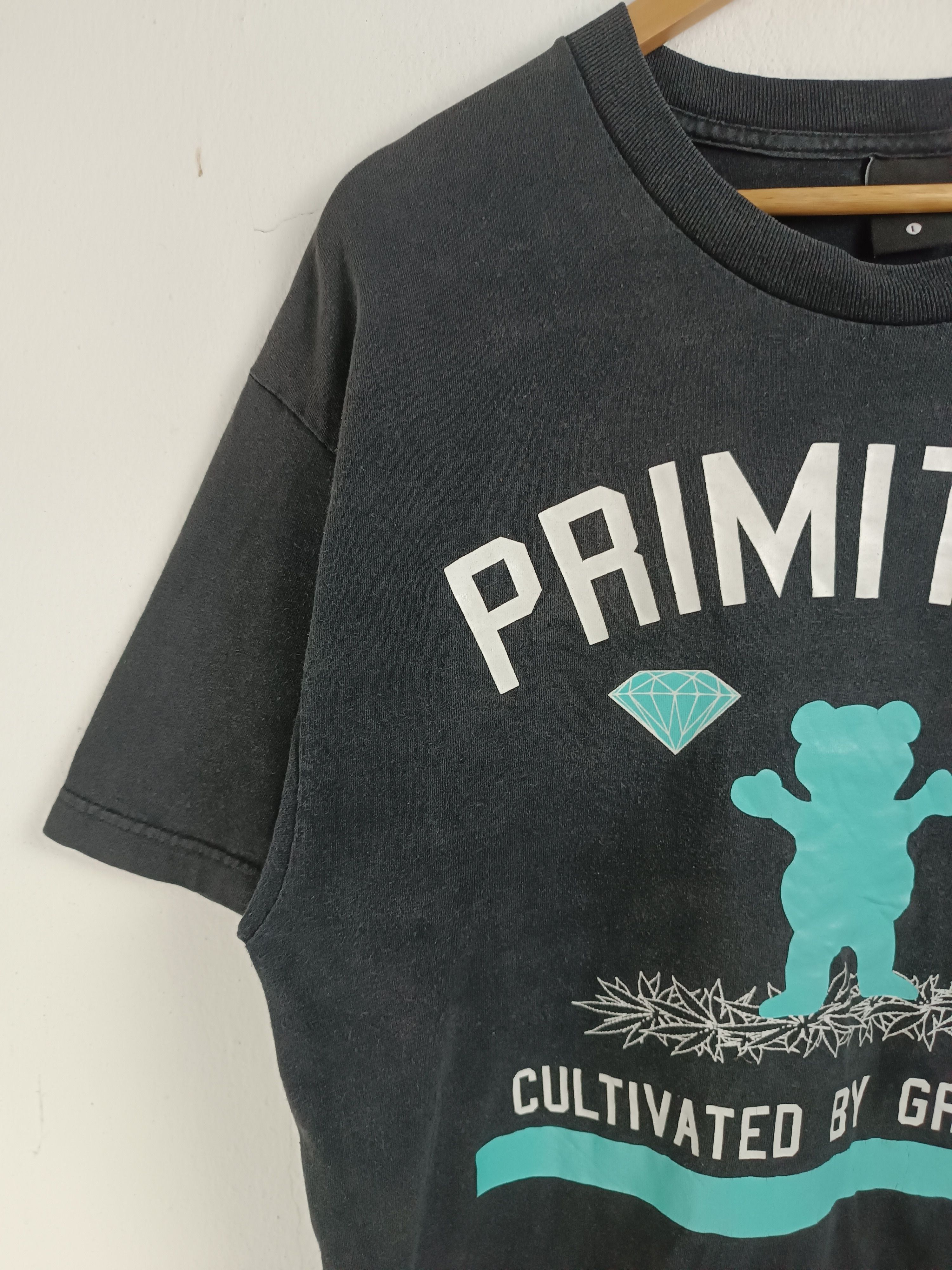 Primitive RARE🔥 FADED VINTAGE PRIMITIVE X DIAMOND GRIZZLY TEE SKATE Size US L / EU 52-54 / 3 - 5 Thumbnail