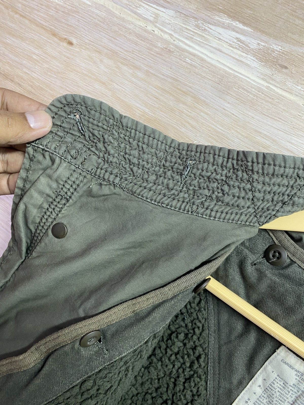 GOA GOA mid-length olive green military-style jacket Size US M / EU 48-50 / 2 - 10 Thumbnail
