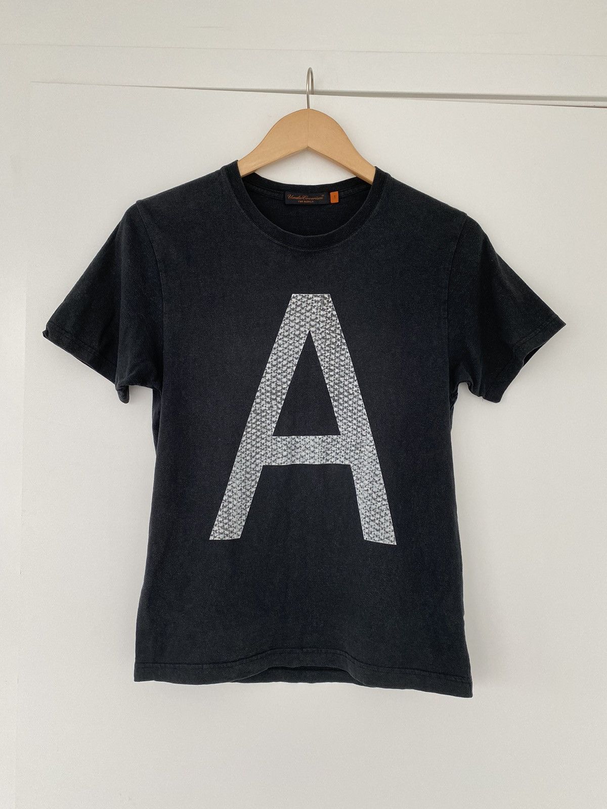 image of Undercover Archive Anarchy Tee in Black, Men's (Size Small)