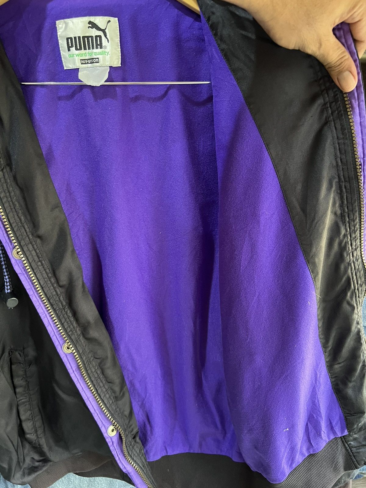 Puma 🔥Vintage Puma Hit Union Zipper Jacket Size US M / EU 48-50 / 2 - 12 Thumbnail