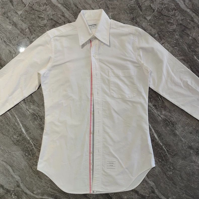 Thom Browne Thom Browne Access control polka dot shirt Size US M / EU 48-50 / 2 - 1 Thumbnail