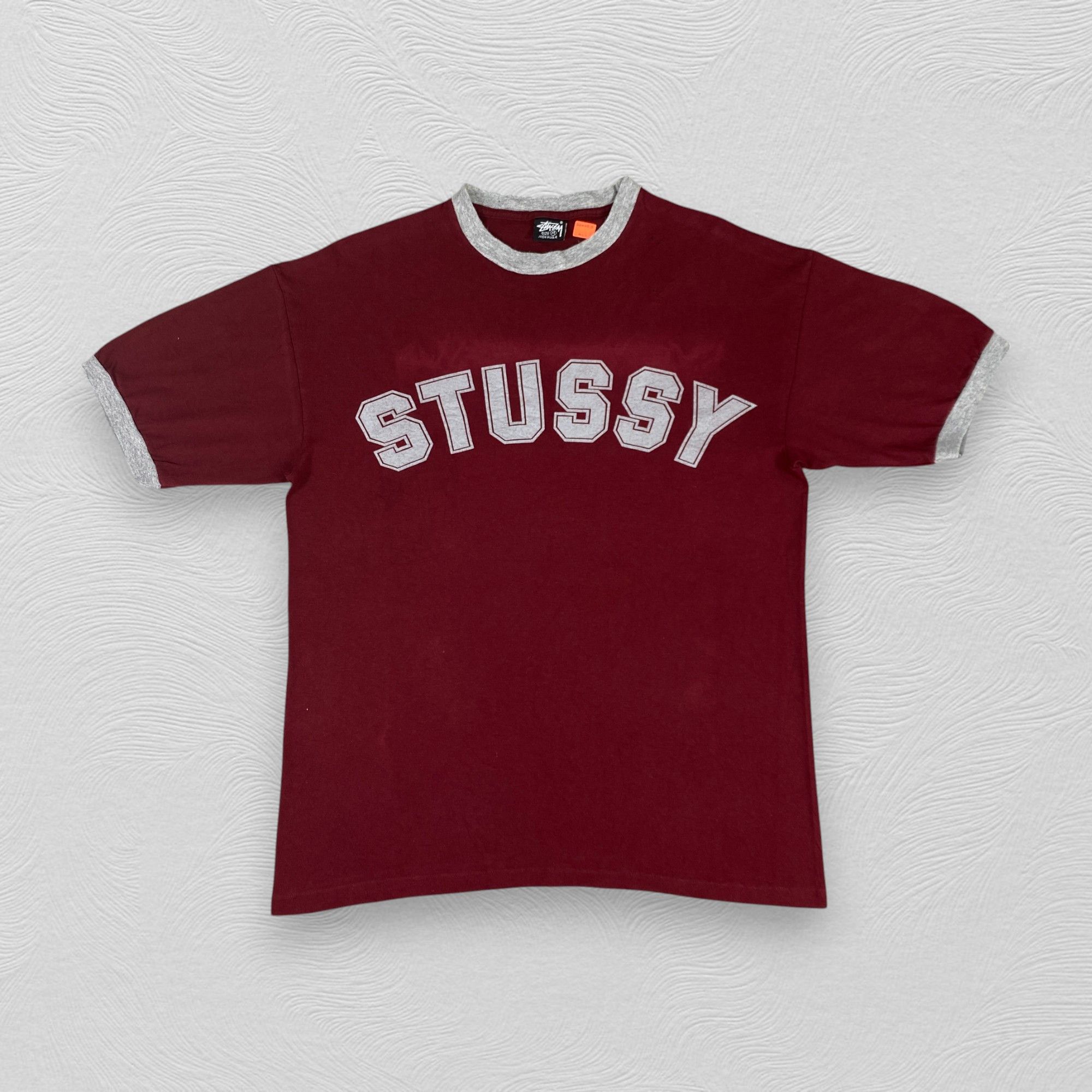 Stussy Vintage Stussy Big Logo USA Large Shirt - M010 Size US L / EU 52-54 / 3 - 1 Thumbnail