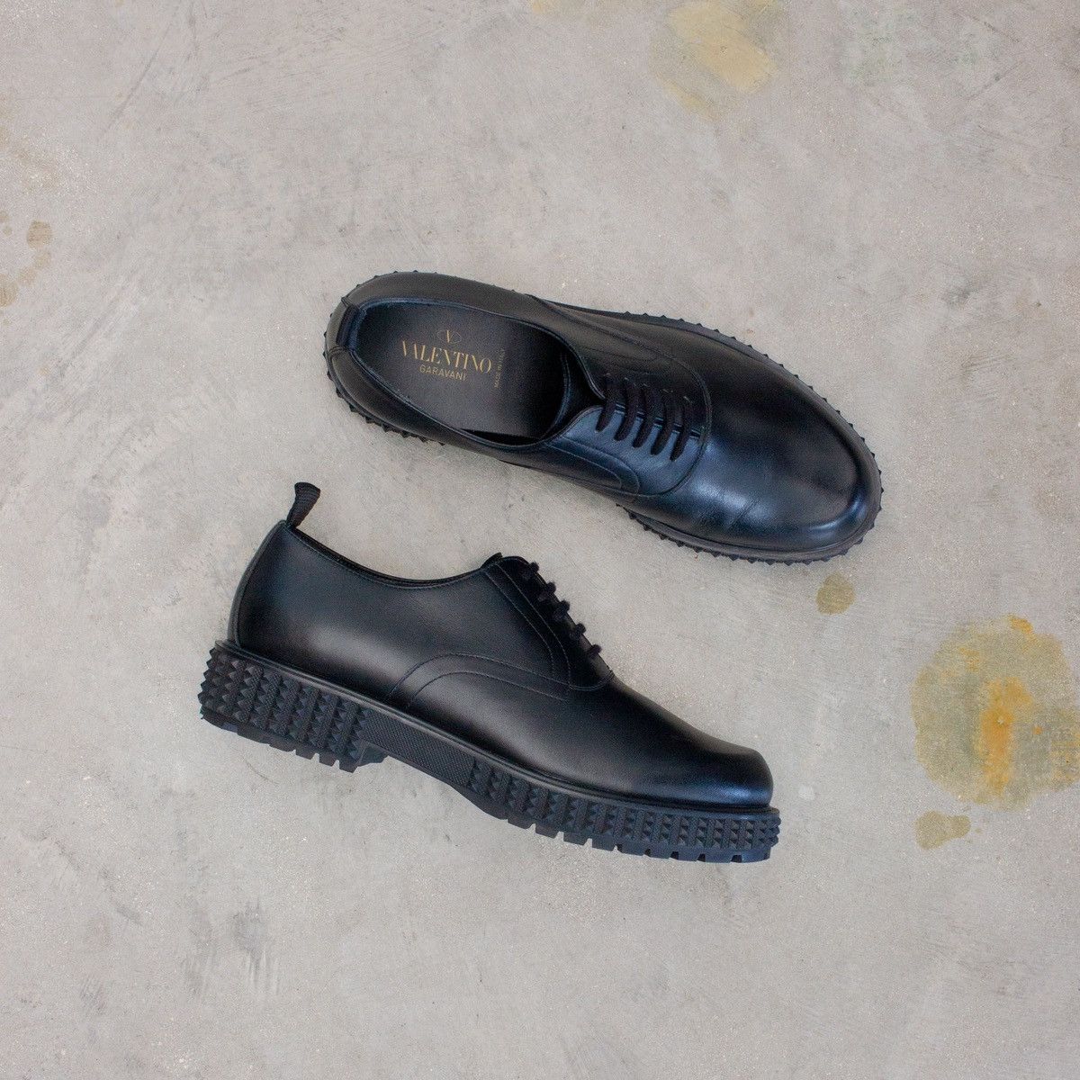Valentino Garavani Rockstud Platform 'Punky-ch' Chunky Derby