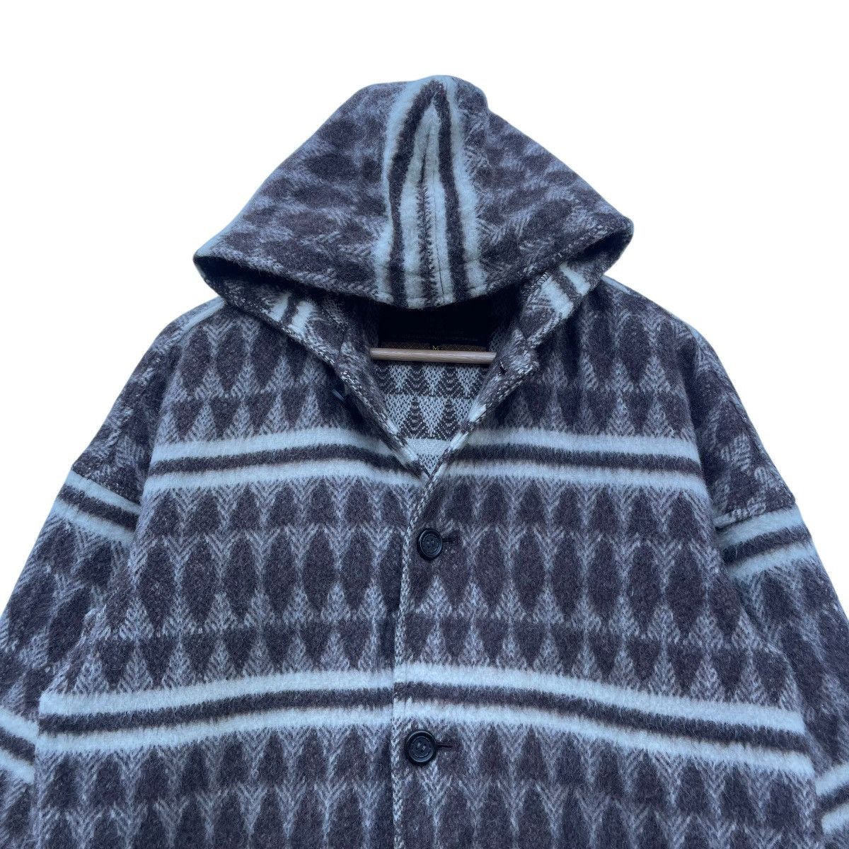 McGregor × Vintage 💥Vintage Mc Gregor Wool Coat Native Hooded Jacket Size US M / EU 48-50 / 2 - 3 Thumbnail