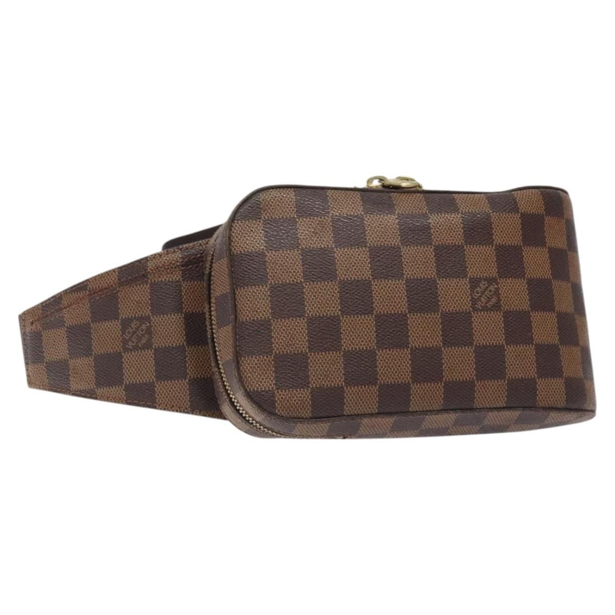 Louis Vuitton Damier Ebene Geronimos Shoulder Bag N51994 Lv Auth Ec1038 in Damie Ebene, Women's