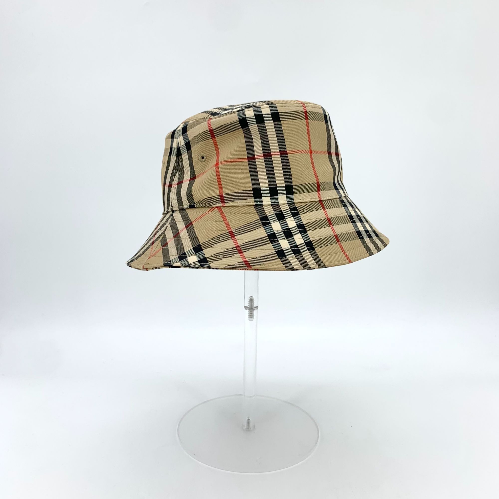 Burberry Burberry Classic Checkered Cotton Fishermans Hat Brown Casua Size ONE SIZE - 9 Thumbnail