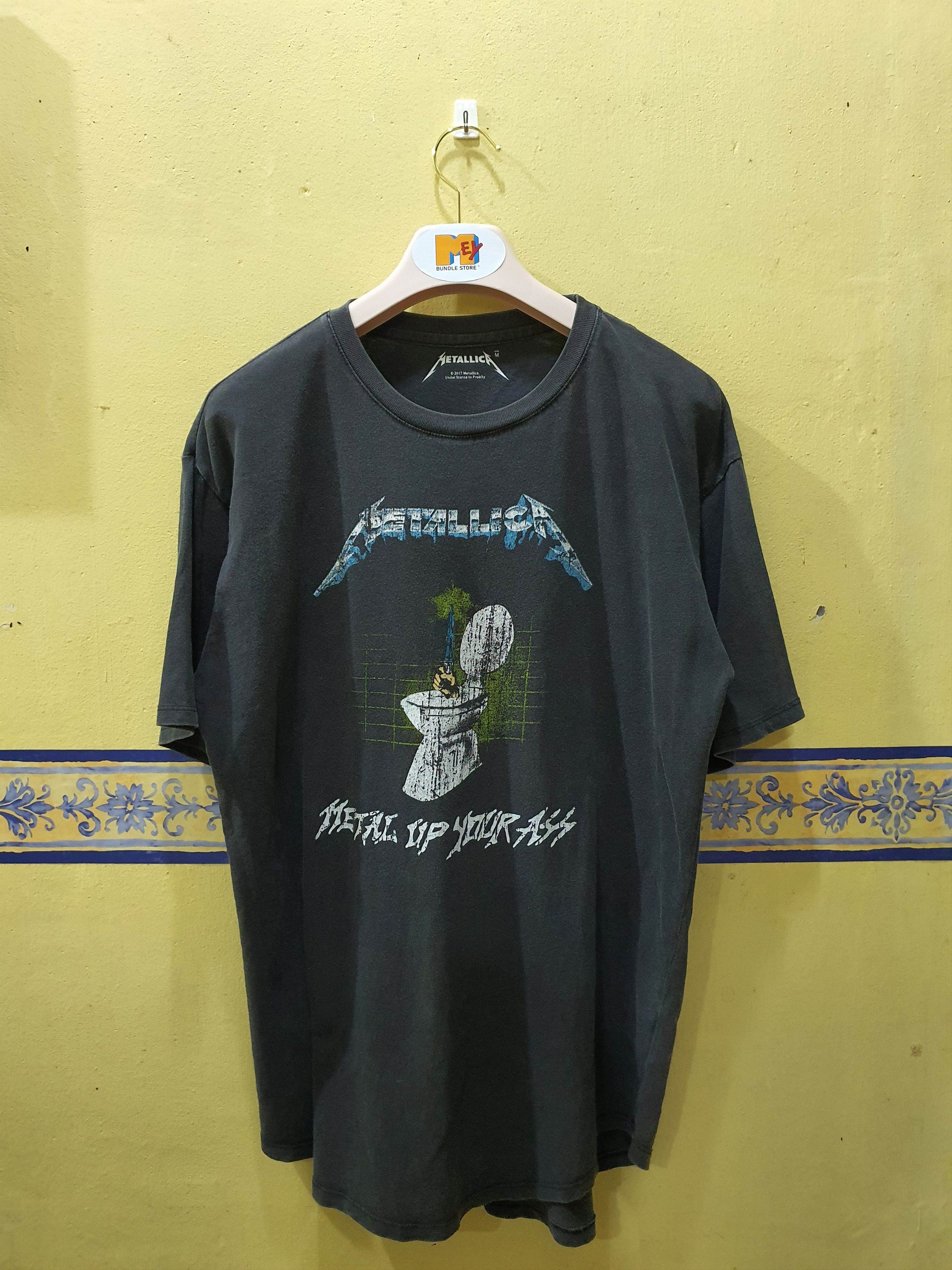 Band Tees Metallica "Metal Up Your Ass" t-shirt Size US M / EU 48-50 / 2 - 3 Thumbnail