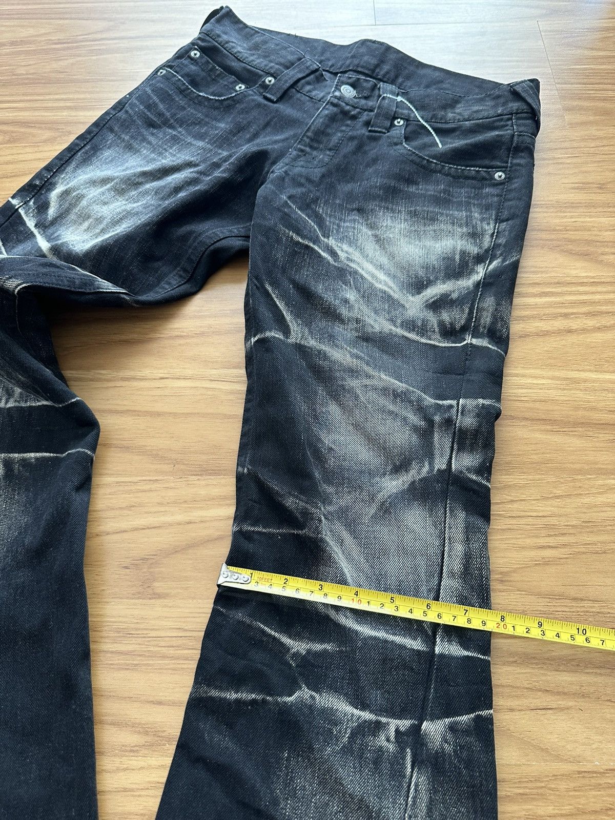 Tornado Mart 2000-Tornado Mart Japan Super Flared Jeans Size US 31 - 18 Thumbnail