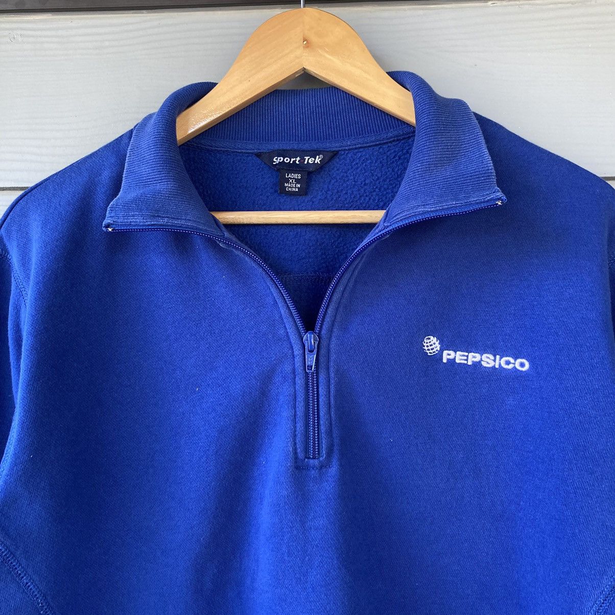 Vintage Vintage Pepsico Collar Sweatshirt Size XL / US 12-14 / IT 48-50 - 2 Thumbnail