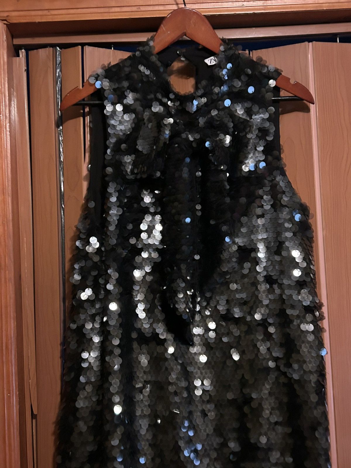 Zara Zara Sequin dress size zM/L Size ONE SIZE - 8 Thumbnail