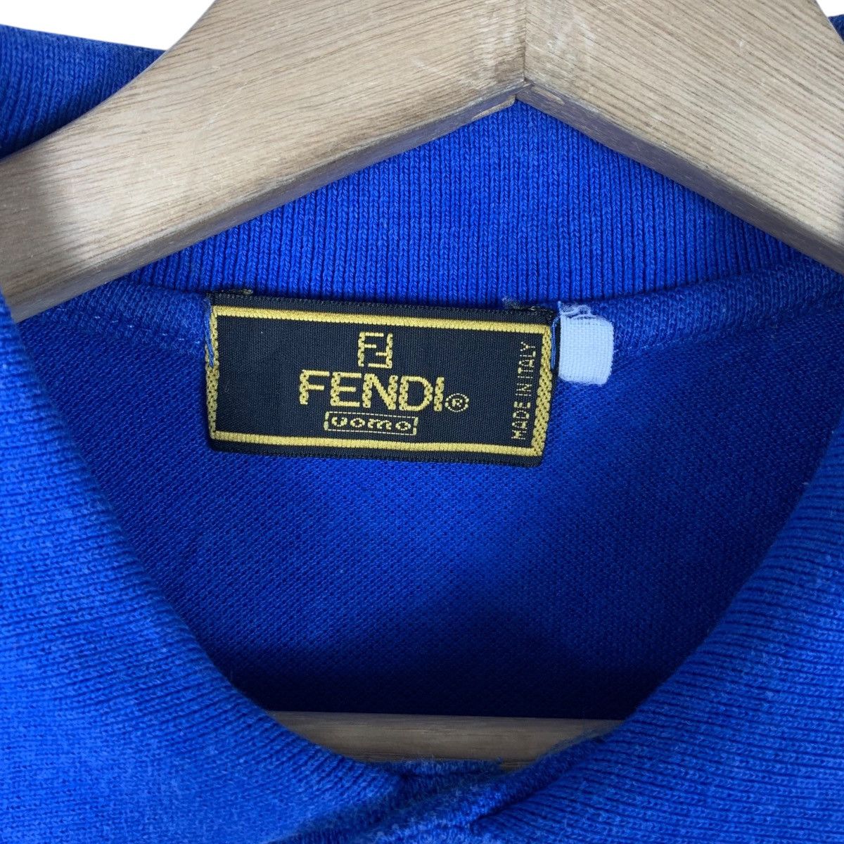 Fendi Vintage FENDI UOMO COLLECTION Polo Tee Shirt Top Size US M / EU 48-50 / 2 - 6 Thumbnail