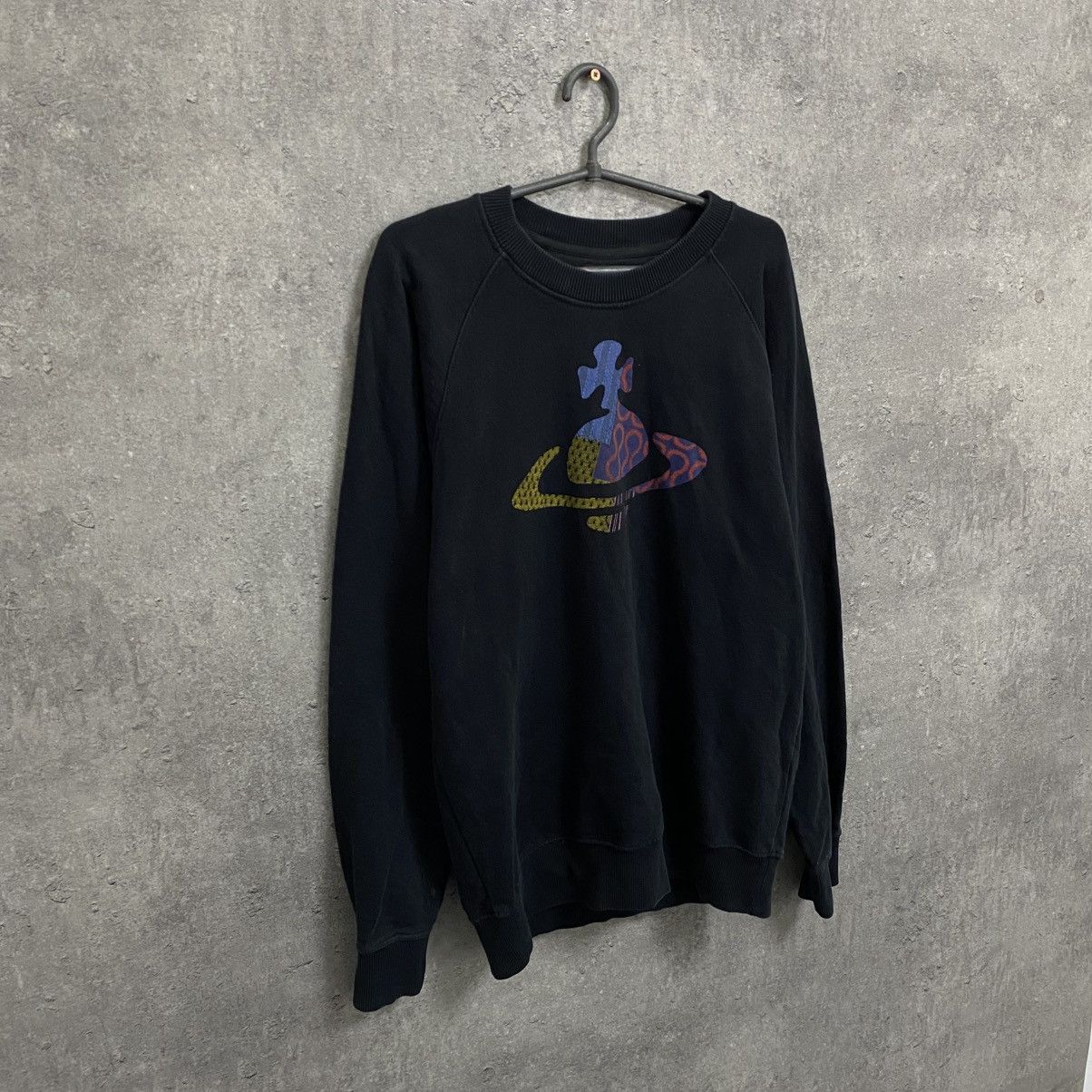 Vivienne Westwood Vintage Vivienne Westwood Big Logo Sweatshirt Y2K Size US M / EU 48-50 / 2 - 3 Thumbnail