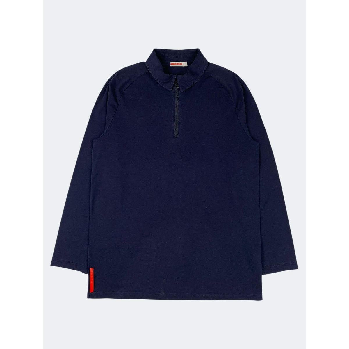 トップス 90s prada wool half zip pullover (M) Prada Men's Quarter-Zip Wool Sweater | Neiman Marcus