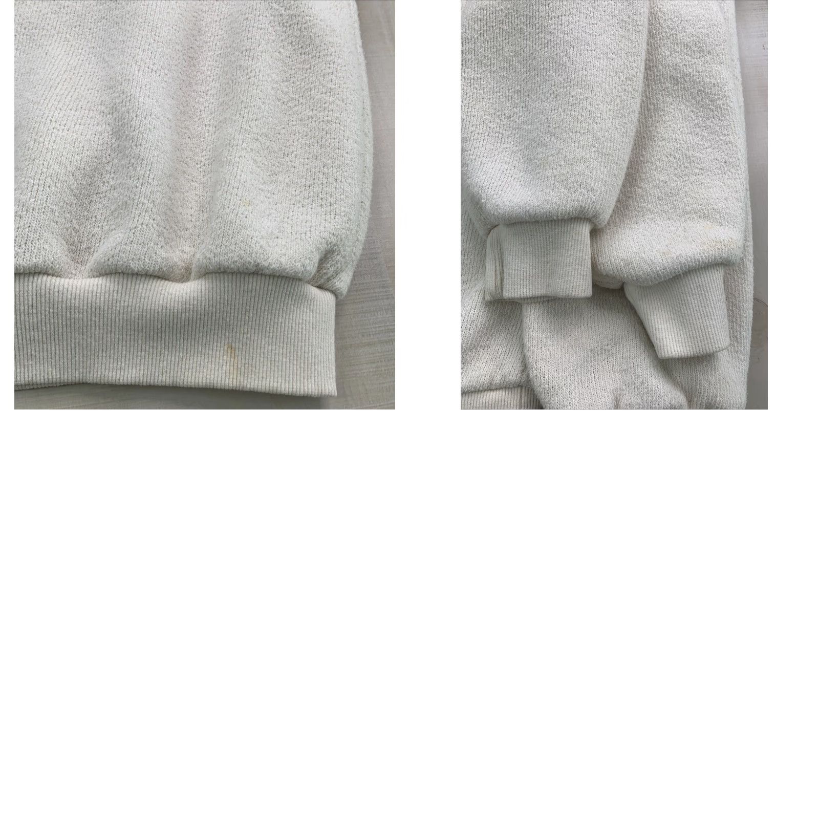 Vintage VINTAGE BonWorth Sweatshirt Cat Embroidered Grandma Collar Large Fall Autumn Knit Ivory Long Sleeve Pullover 90s Womens Size L / US 10 / IT 46 - 9 Thumbnail