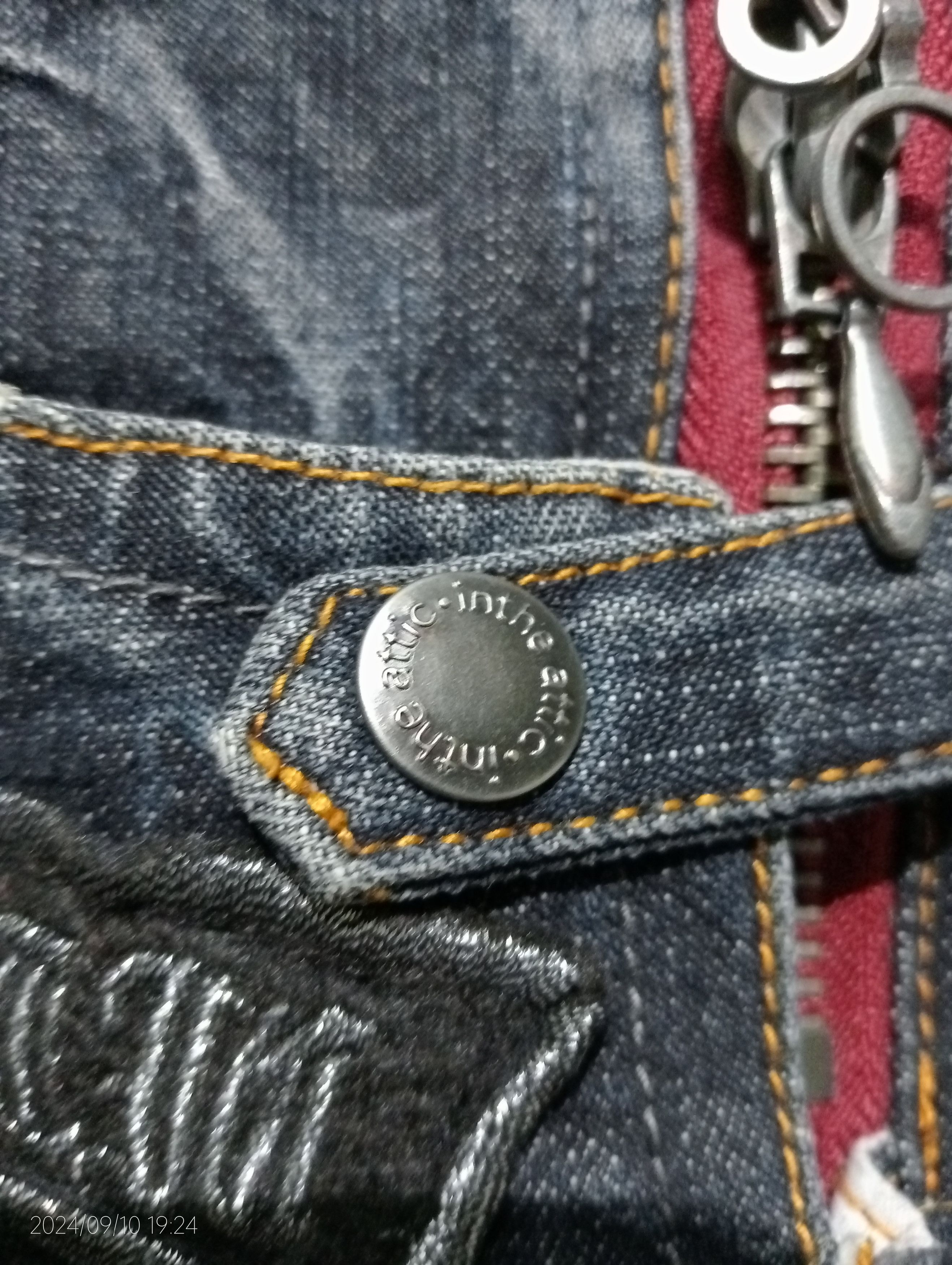 In The Attic Vintage Gothic Punk In The Attic Jeans Size US 34 / EU 50 - 2 Thumbnail