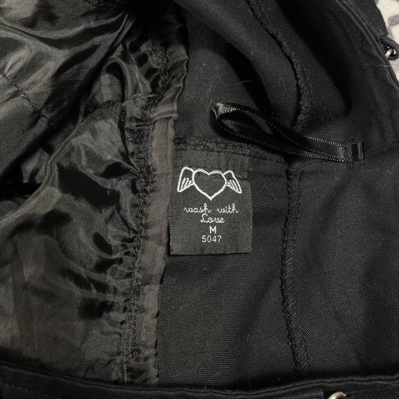 Seditionaries Vintage Y2K Gothic Hell Bunny Bondage Sexy Mini Skirt Tripp Size 27" / US 4 / IT 40 - 16 Thumbnail