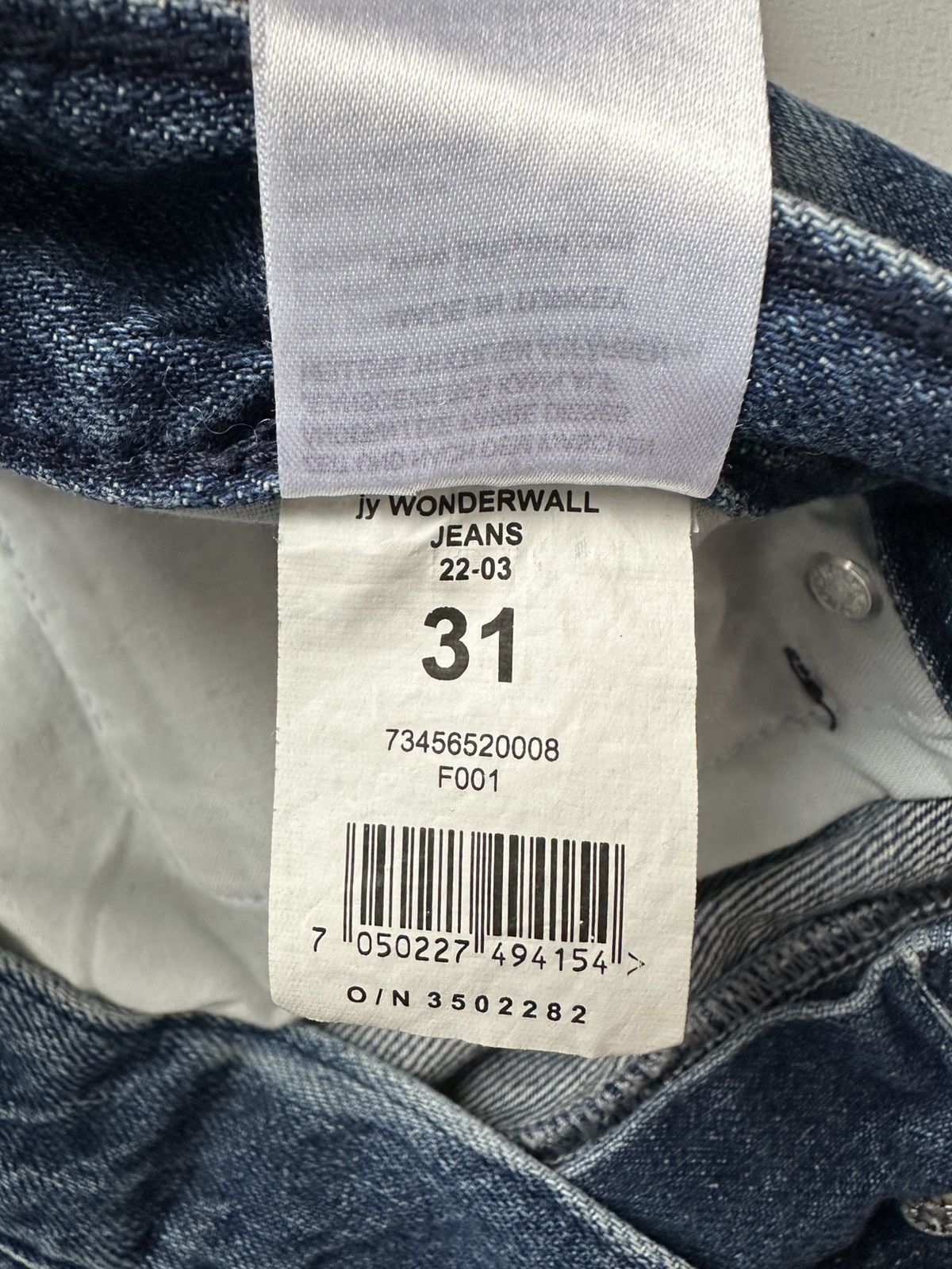 Other Junkyard Wonderwall Smile Baggy Jeans Size US 31 - 13 Thumbnail
