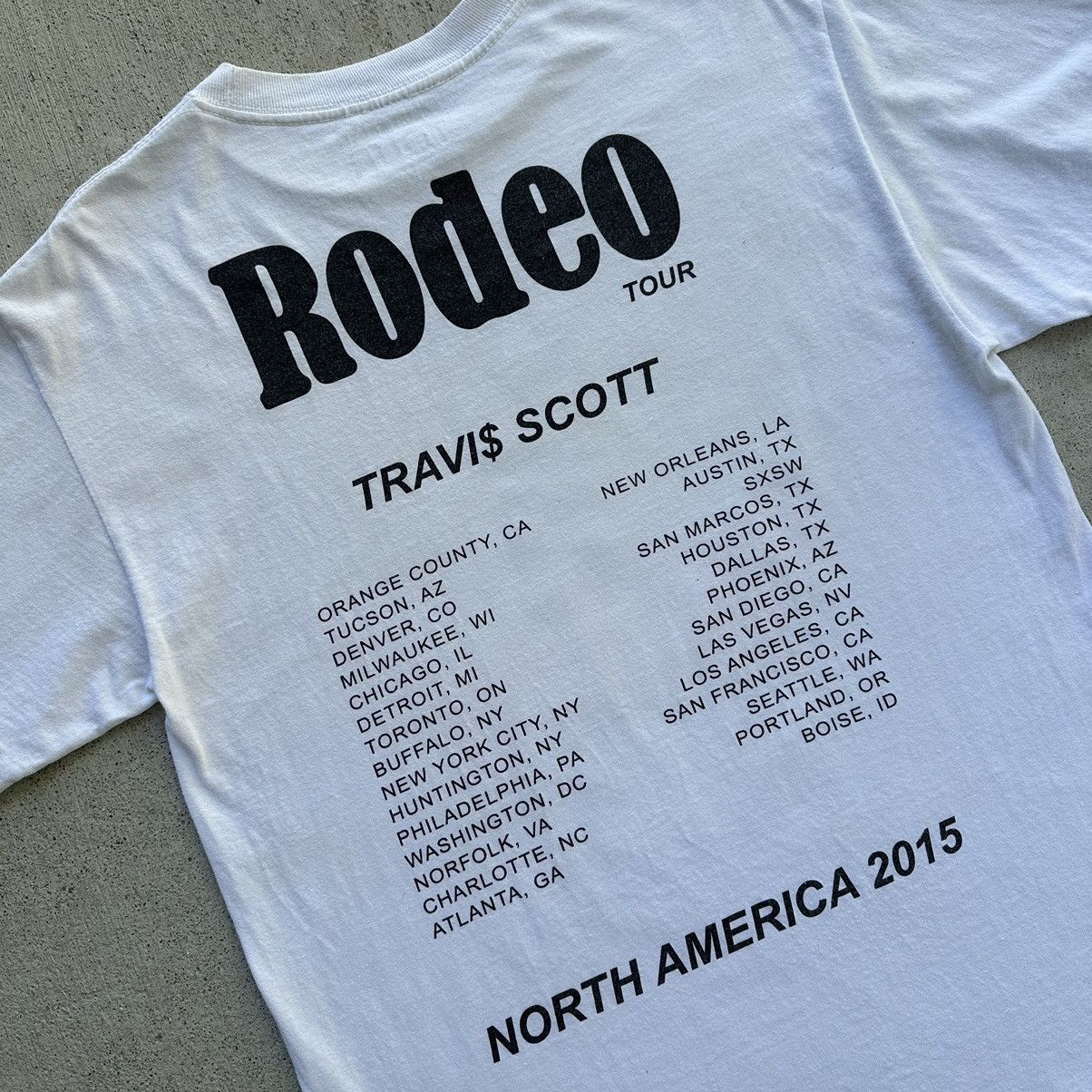 Travis Scott 2015 Travis Scott “The Rodeo Tour” Tee Marlboro Cowboy Size US M / EU 48-50 / 2 - 6 Thumbnail