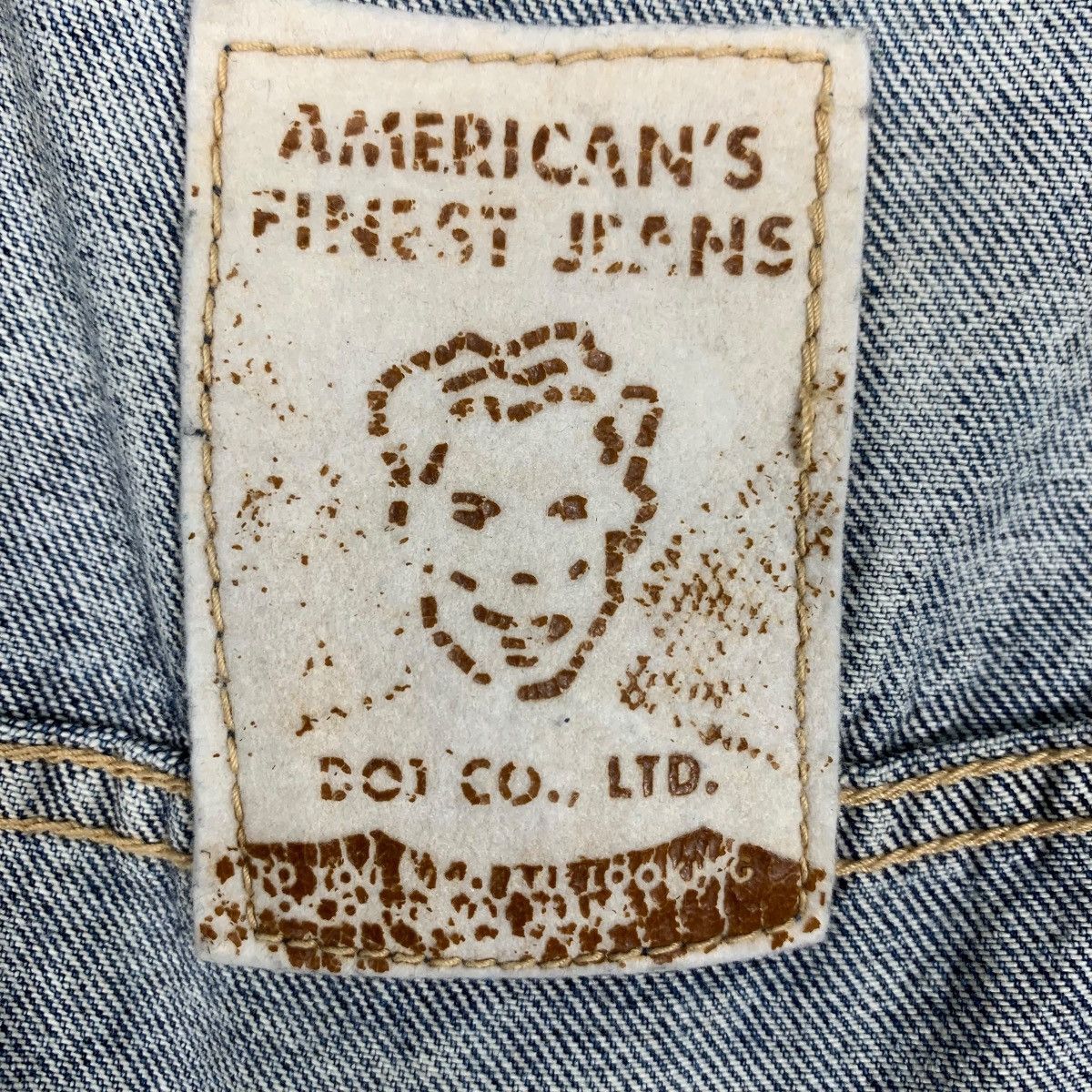 Japanese Brand AMERICAN’S FINEST JEANS Stone Wash Denim Jacket #2037-C88 Size US M / EU 48-50 / 2 - 13 Thumbnail