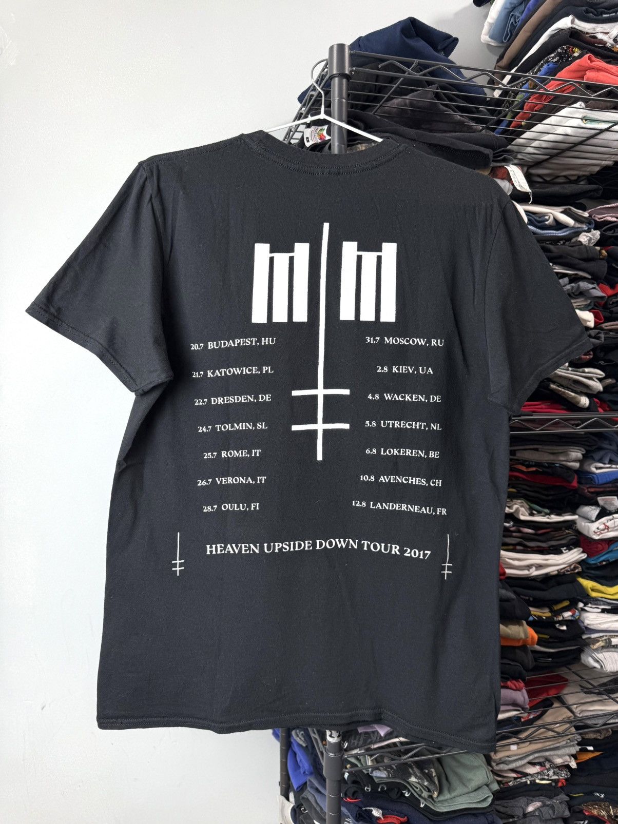 Band Tees Vintage Tour Marilyn Manson T Shirt Band Tee Size US L / EU 52-54 / 3 - 2 Thumbnail