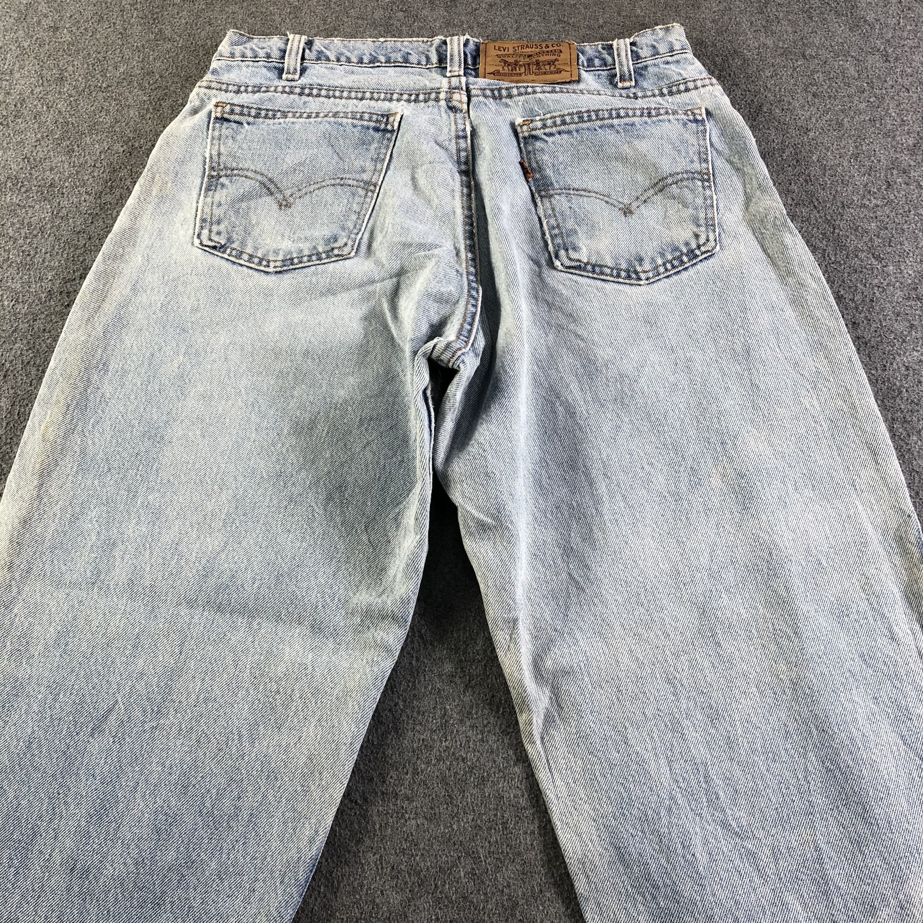 Levi's Vintage Light Wash Levis 560 Jeans-J4441 Size US 32 / EU 48 - 4 Thumbnail
