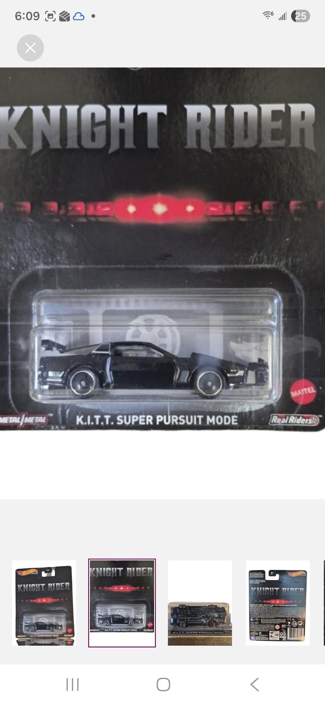 Other Mattel Hot Wheels Premium KNIGHT RIDER SUPER PURSUIT MODE Size ONE SIZE - 2 Thumbnail