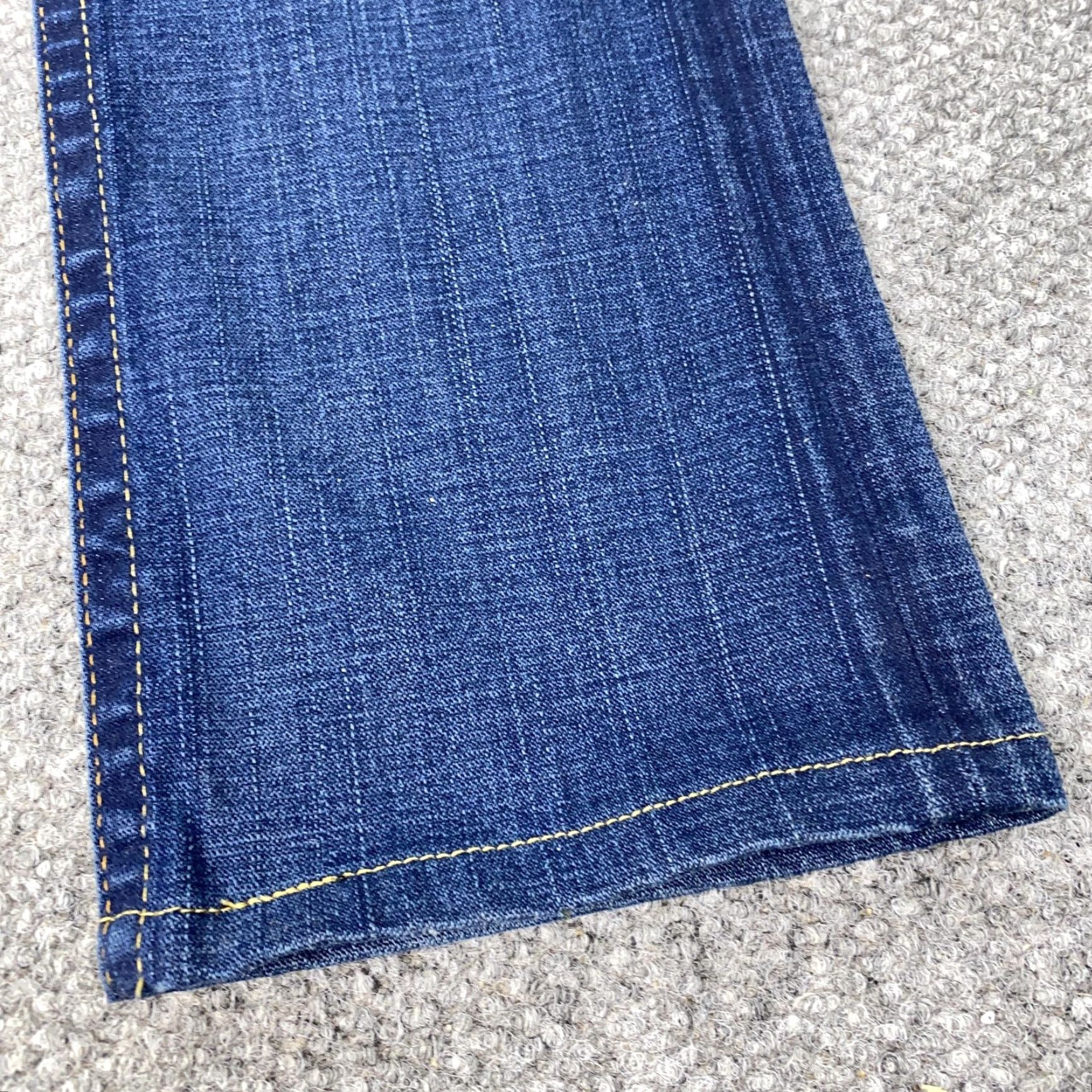True Religion VINTAGE True Religion Jeans Mens 31 Denim Straight Leg Bootcut Distressed USA 99% Cotton Size US 31 - 6 Thumbnail