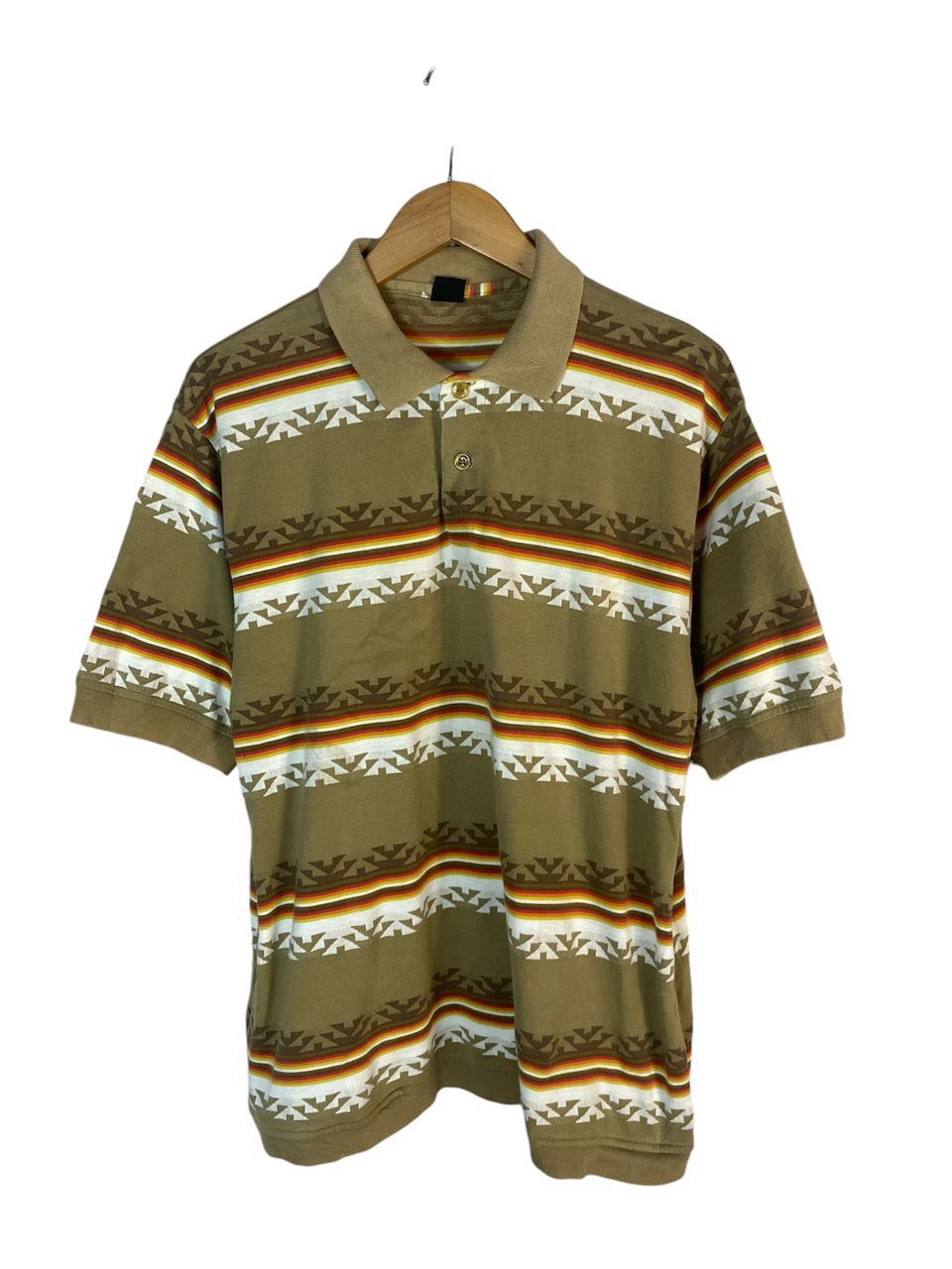 Unisex 🔥Fullprint native ringer polo shirt