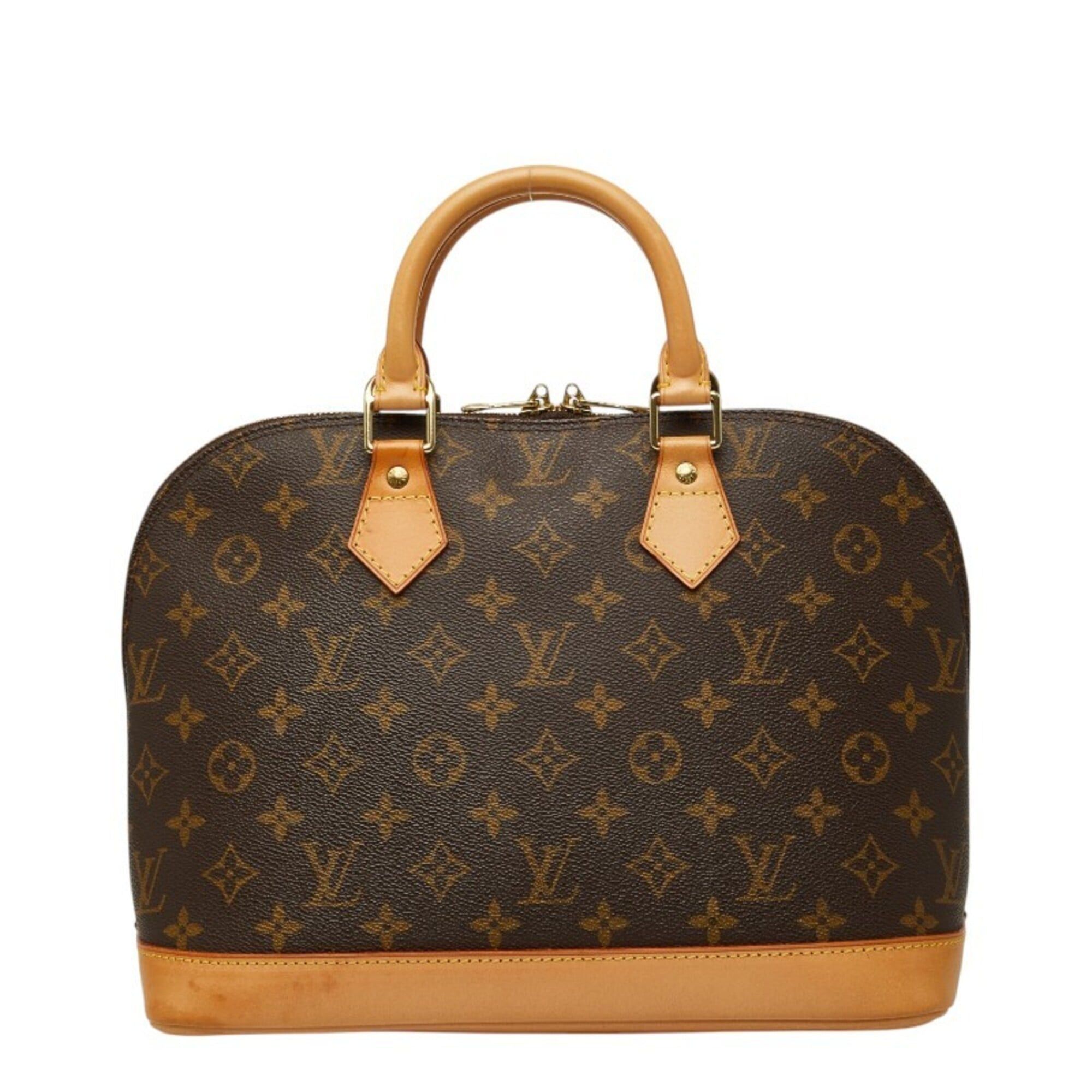 Louis Vuitton Louis Vuitton Monogram Alma PM Handbag M51130 Brown Leather Women's LOUIS VUITTON Size ONE SIZE - 1 Thumbnail