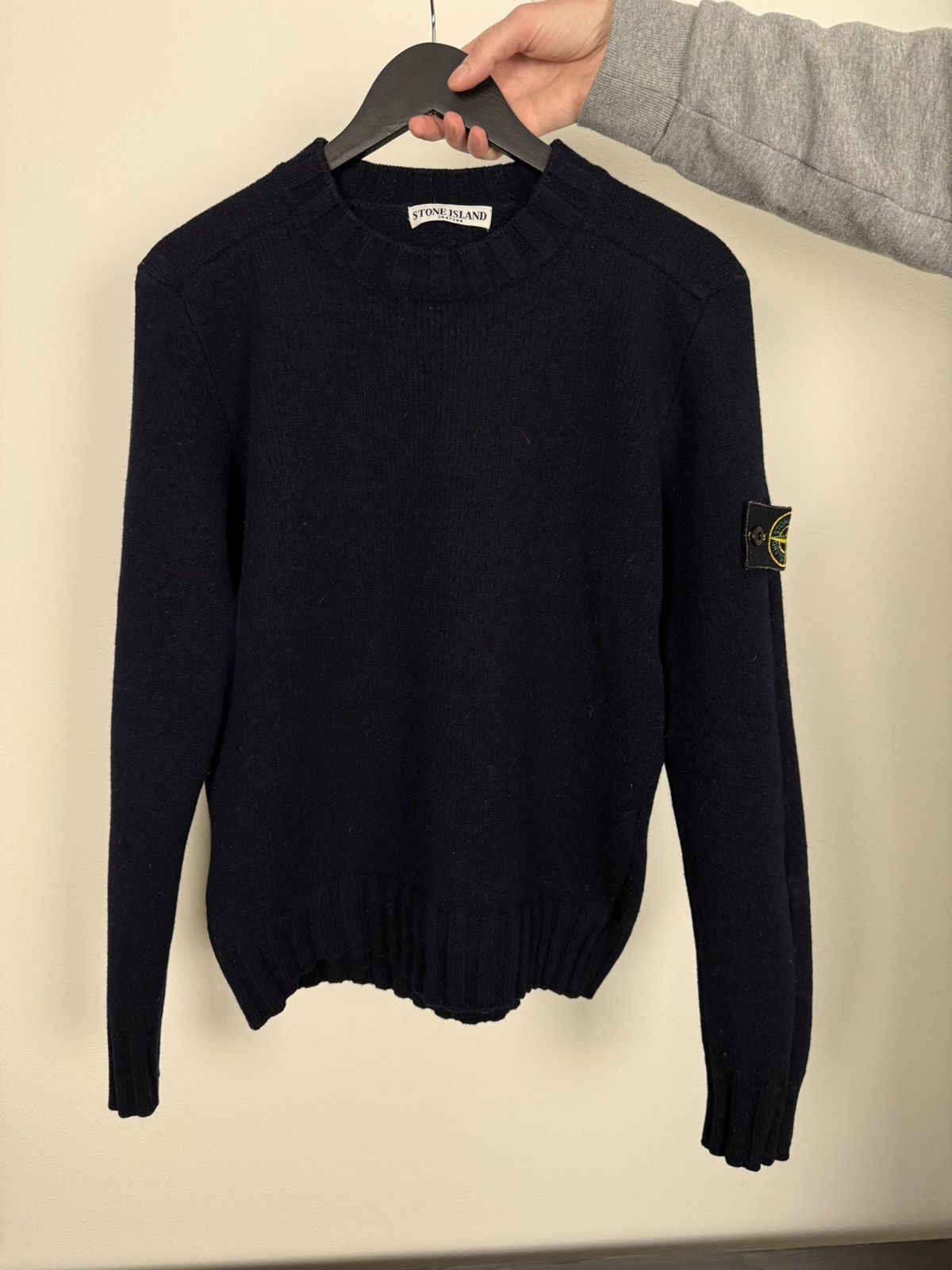 Stone Island Vintage blue Stone Island knitted sweater Size US M / EU 48-50 / 2 - 1 Thumbnail