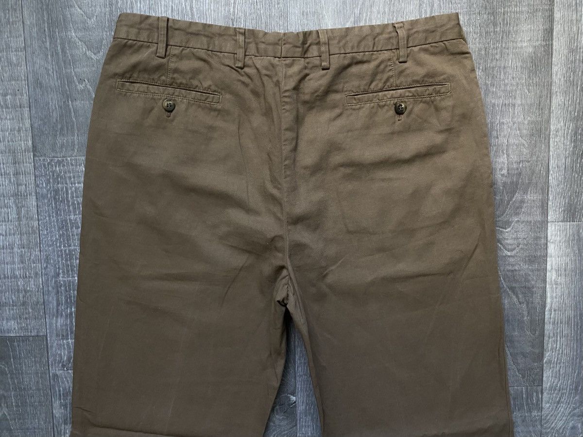 Loro Piana Loro Piana Chocolate Cotton Chino Pants Trousers Jeans Denim Size US 36 / EU 52 - 19 Thumbnail