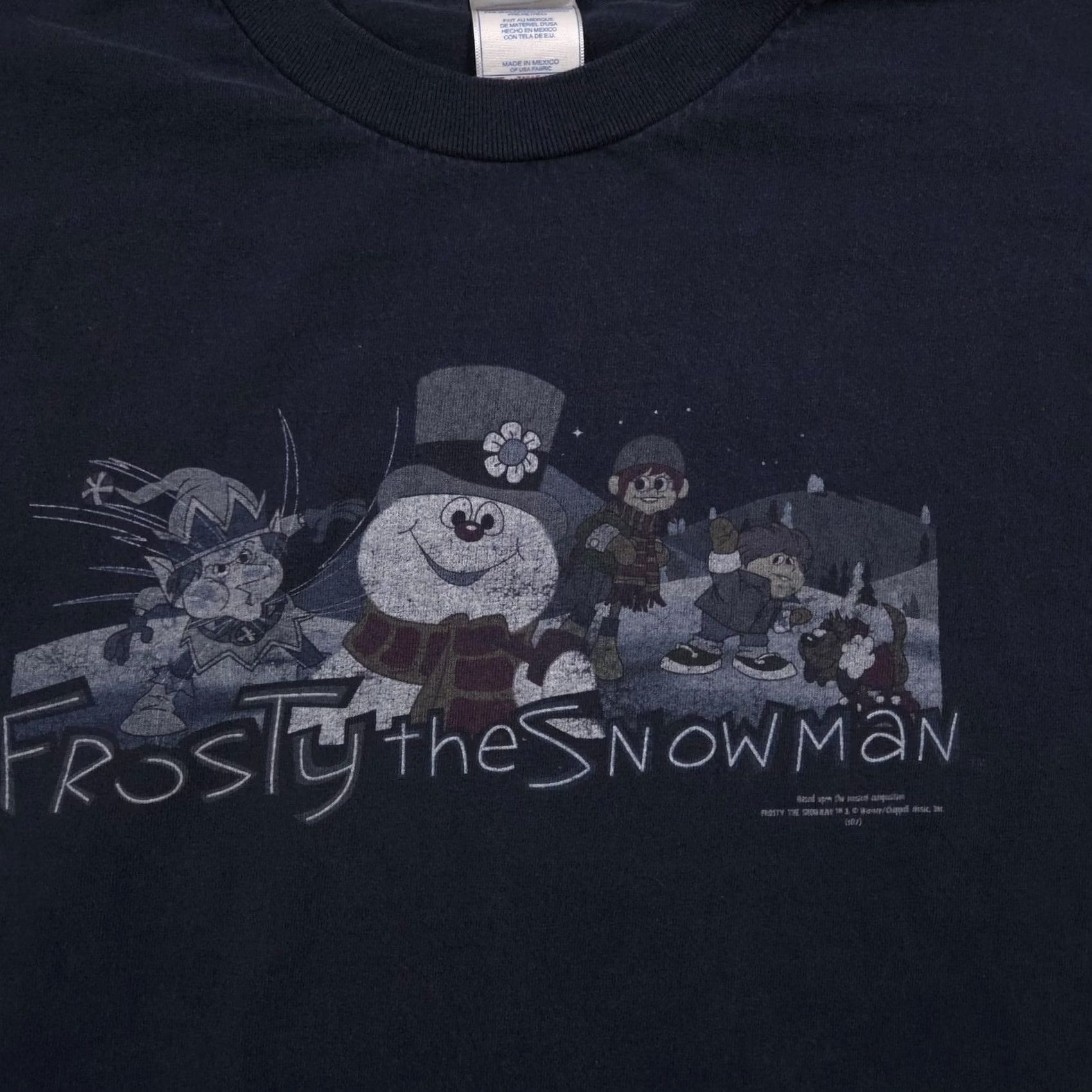 Vintage VINTAGE Frosty the Snowman Shirt Mens XL Christmas 2001 Holiday Tee Shirt Size US XL / EU 56 / 4 - 4 Thumbnail