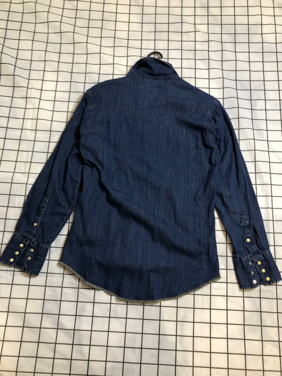 Wrangler Vintage Wrangler Western Pearl Snap Shirt Pockets Ranch Size US S / EU 44-46 / 1 - 13 Thumbnail