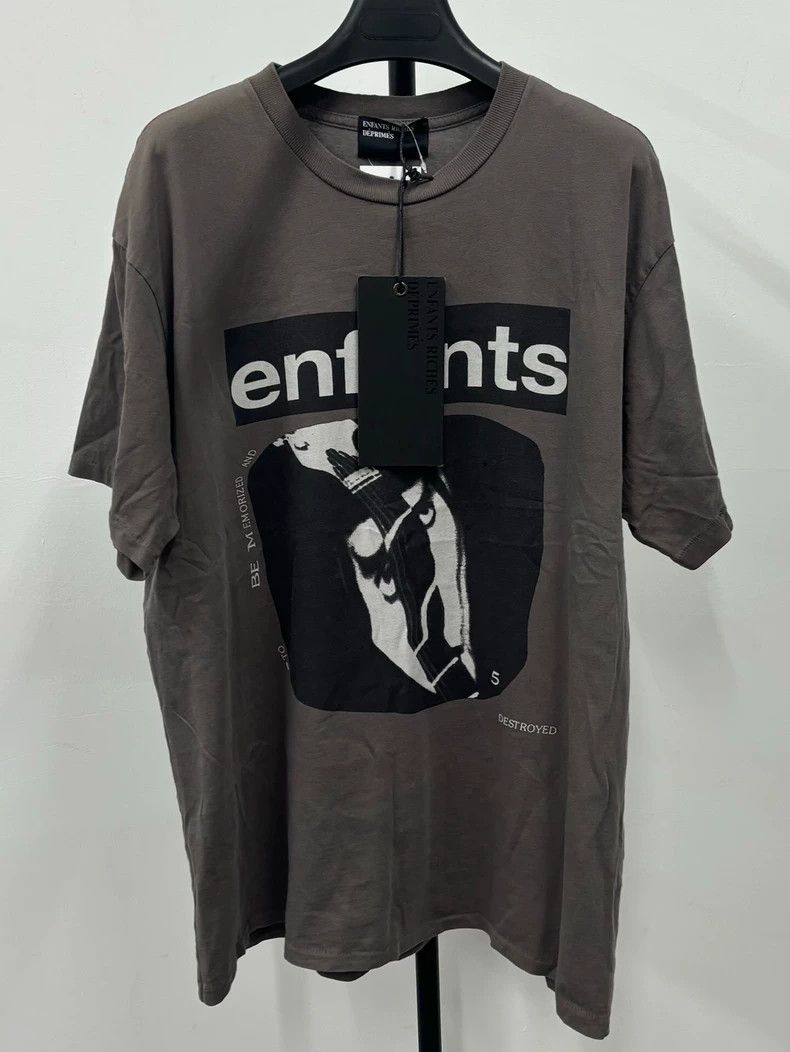 Enfants Riches Deprimes Enfants Riches Deprimes 23 FW taupe printed short sleeve T- Size US L / EU 52-54 / 3 - 1 Thumbnail