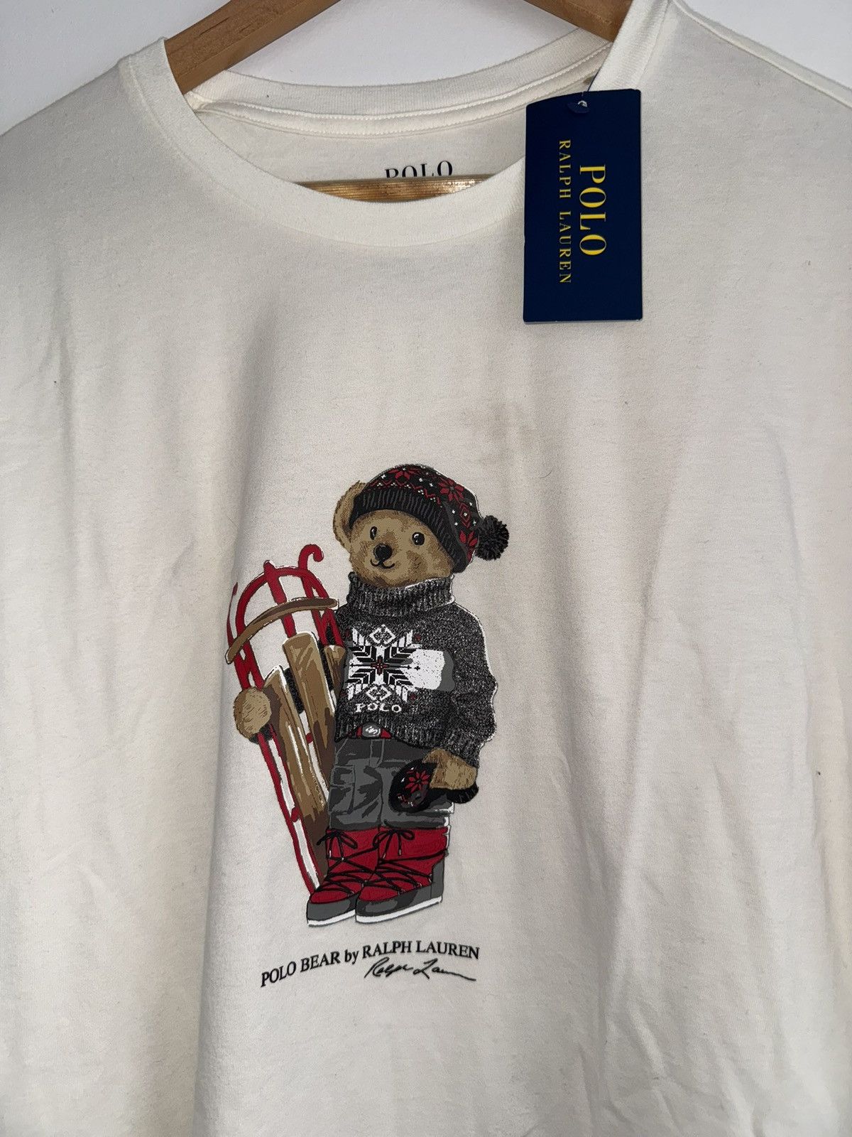 Polo Ralph Lauren Polo Ralph Lauren L/S Shirt Ski Bear RRL Rugby Snow Beach Size US L / EU 52-54 / 3 - 2 Thumbnail