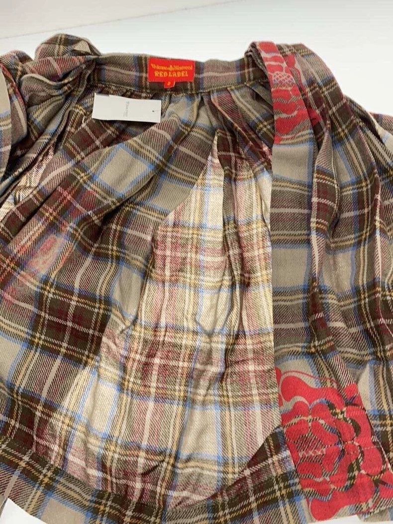 Vivienne Westwood Vivienne Westwood Irregular plaid shirt Size M / US 6-8 / IT 42-44 - 6 Thumbnail