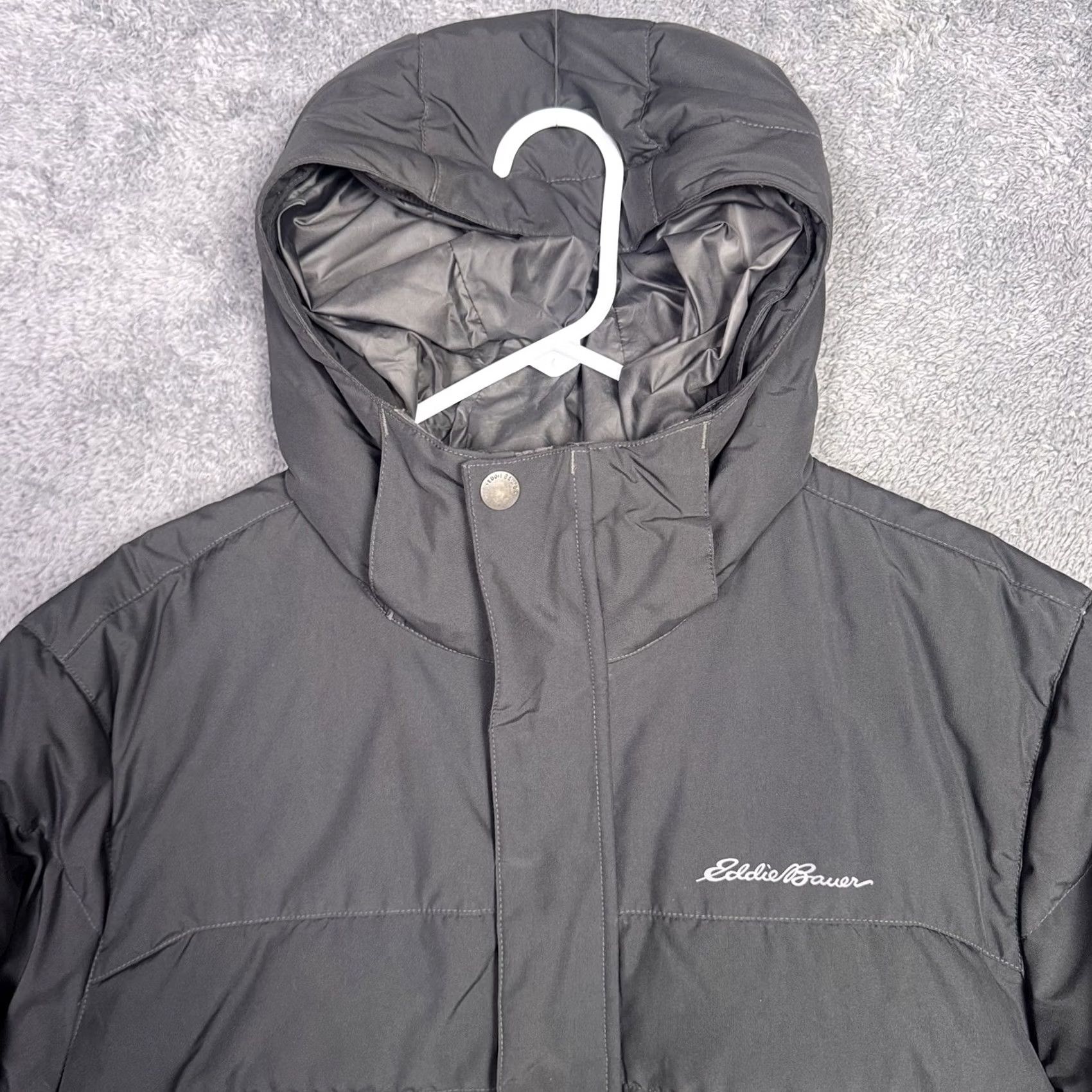 Eddie Bauer Eddie Bauer Parka Mens L Down Jacket Wide Channel Hooded Quilted Puffer EB650 - Wide Channel Size US L / EU 52-54 / 3 - 5 Thumbnail