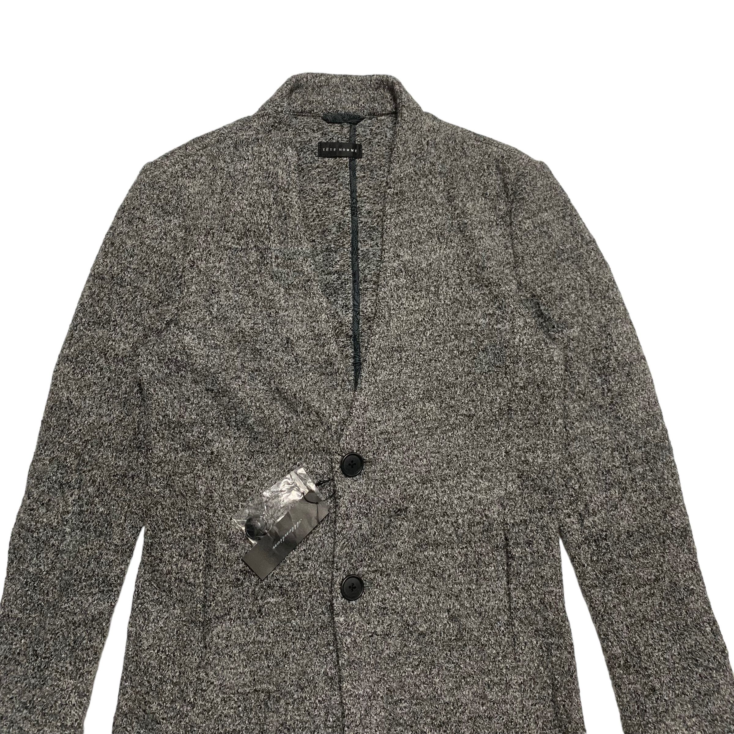 Tete Homme Tete Homme Wool Coat Size US S / EU 44-46 / 1 - 3 Thumbnail