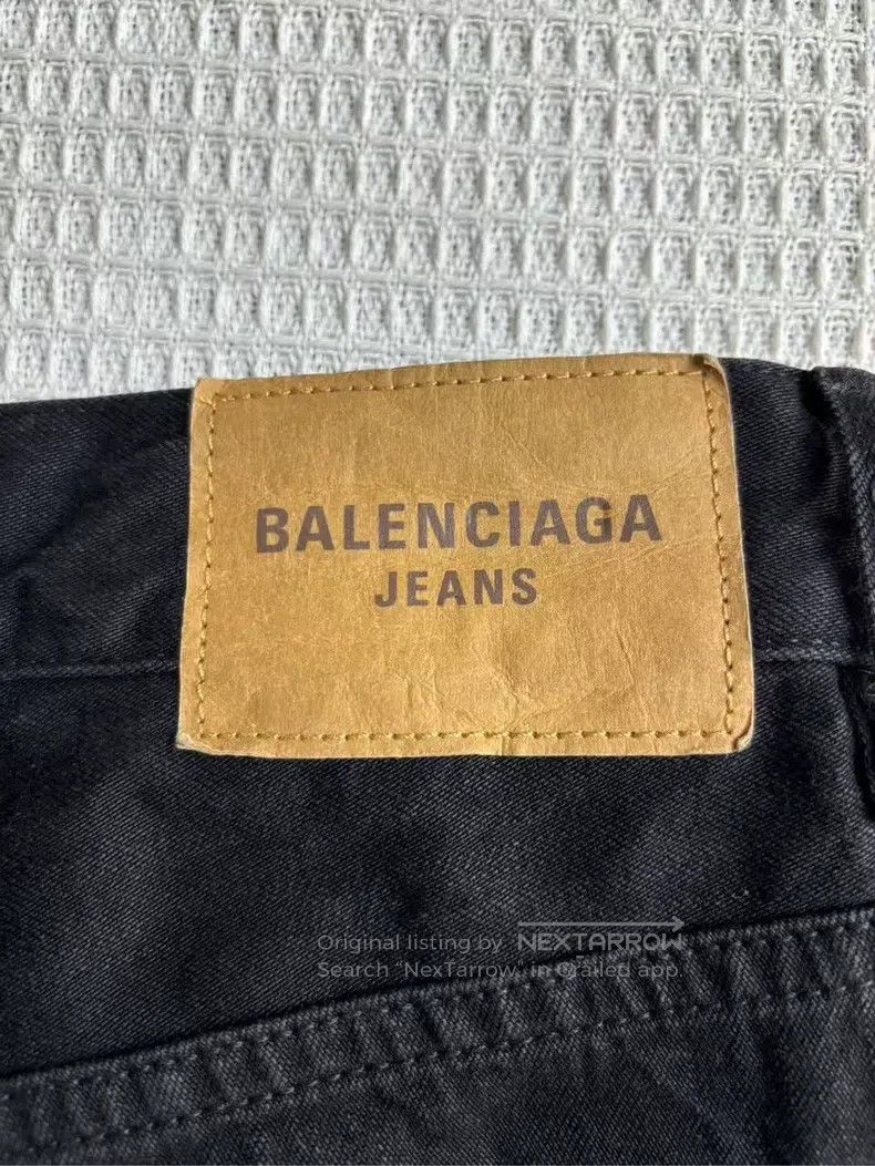 Balenciaga Balenciaga size M Flared Denim Pants Size US 27 - 4 Thumbnail